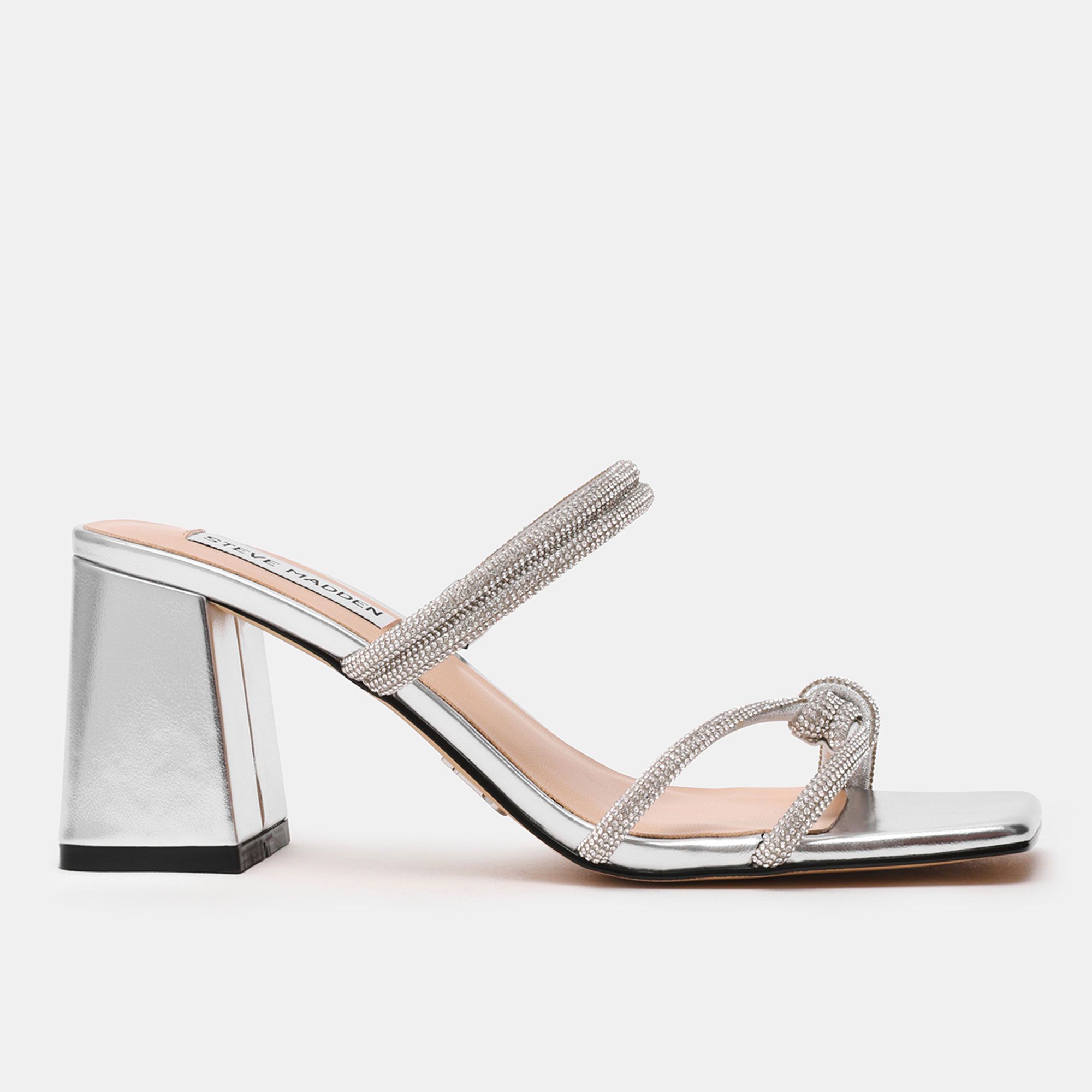 Steve Madden
Sandali sabot
con strass
e tacco 8 cm