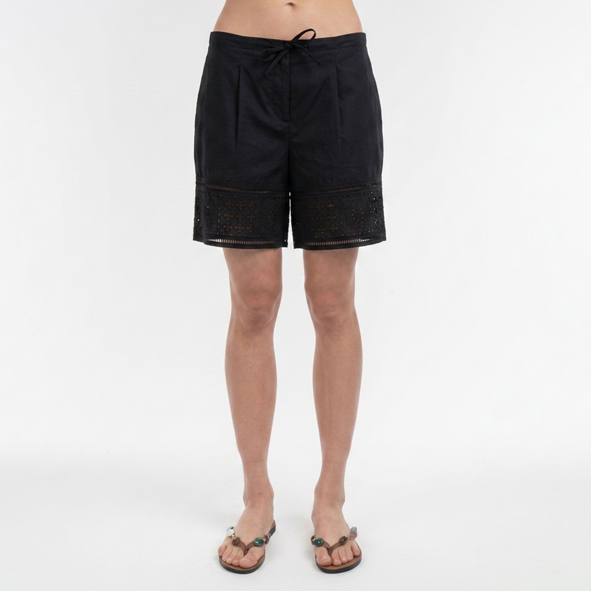 ELLE Shorts in cotone con elastico