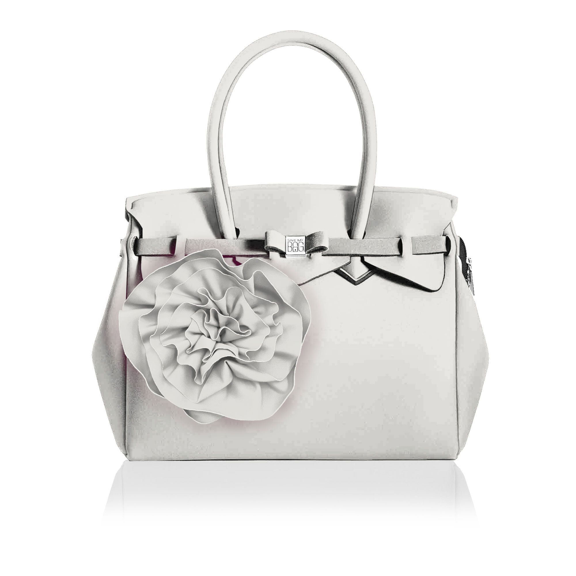 QVC Save my Bag Borsa Miss Fleur con decorazione a fiore