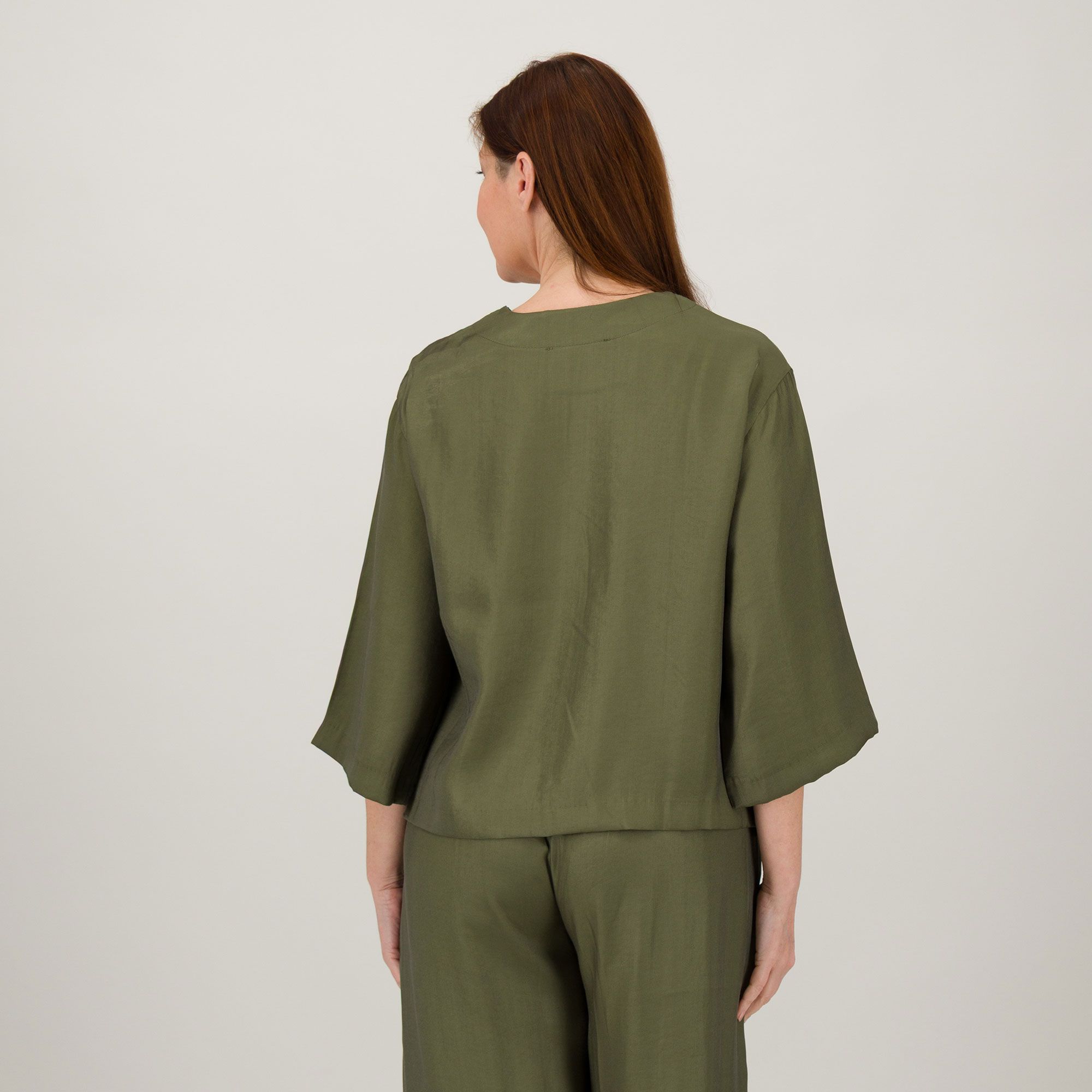 Bianca Della Torre Giacca In Viscosa, Manica A Kimono