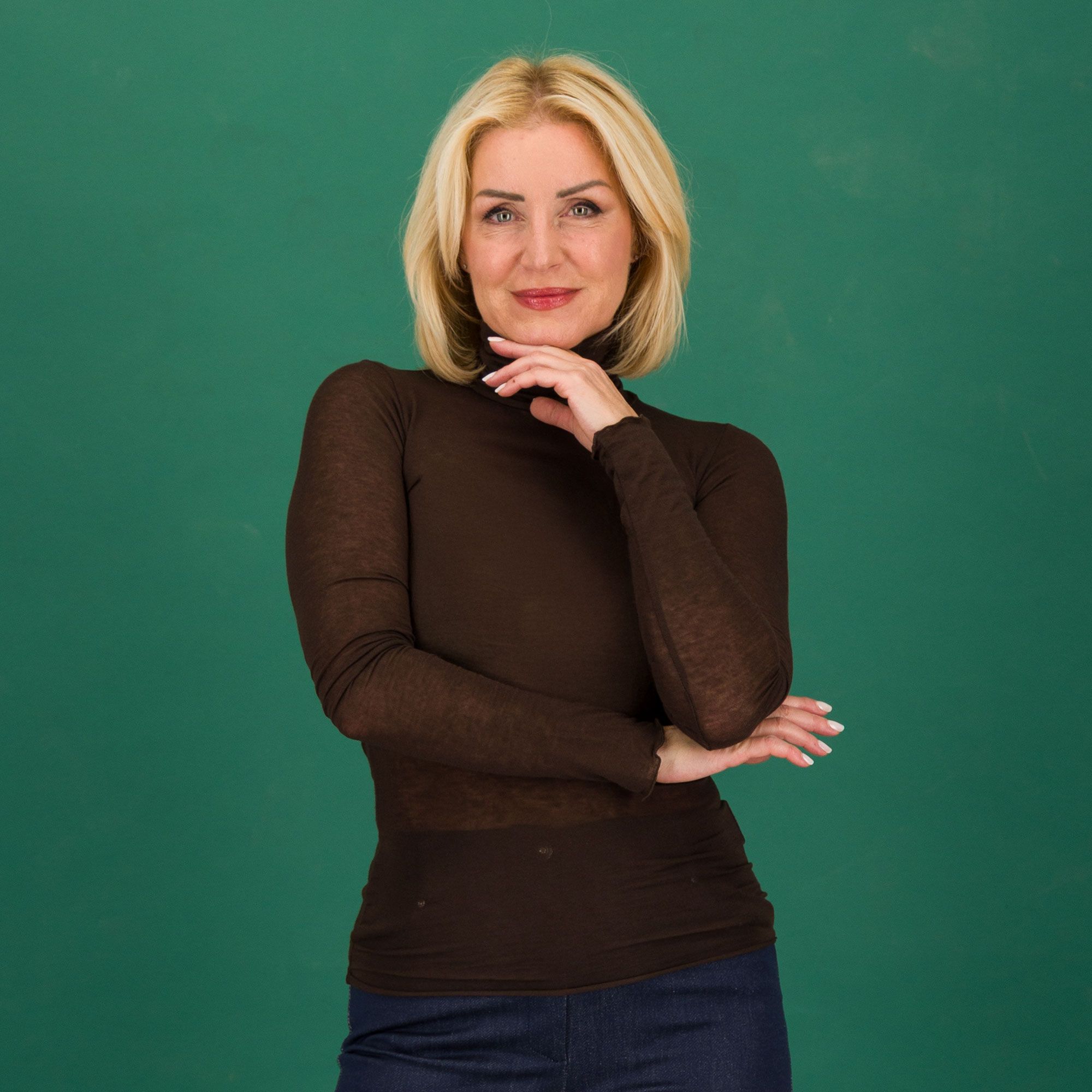 Caterina Lancini
Dolcevita a
maniche lunghe
con cashmere