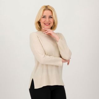 Hekla & Co
Maglione girocollo
in misto lana e
viscosa con cashmere