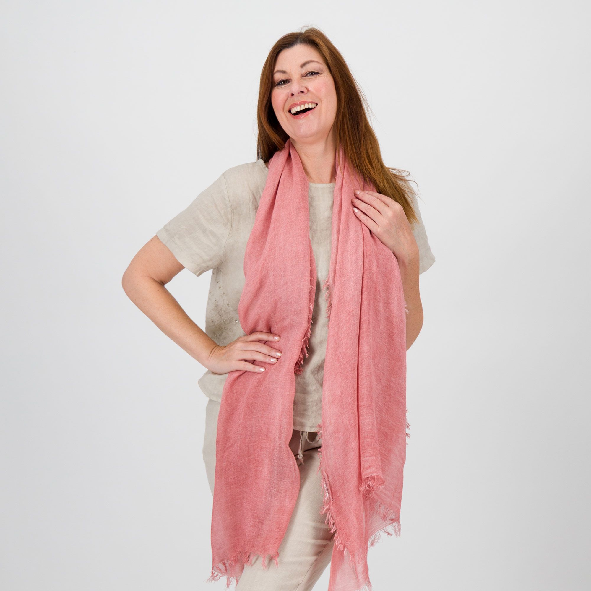 Carlotta Neri
Pashmina in cotone
in tinta unita