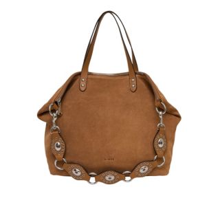 Aimee Kestenberg
Borsa a spalla in
pelle con doppio
manico e borchiette