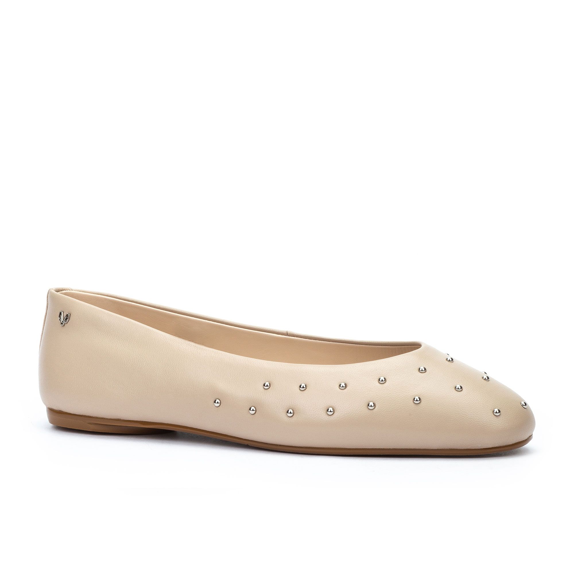 Martinelli
Ballerine in pelle
con borchiette e
tacco 1 cm