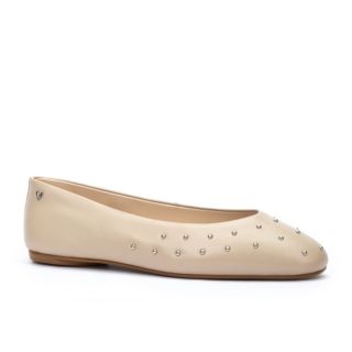 Martinelli
Ballerine in pelle
con borchiette e
tacco 1 cm