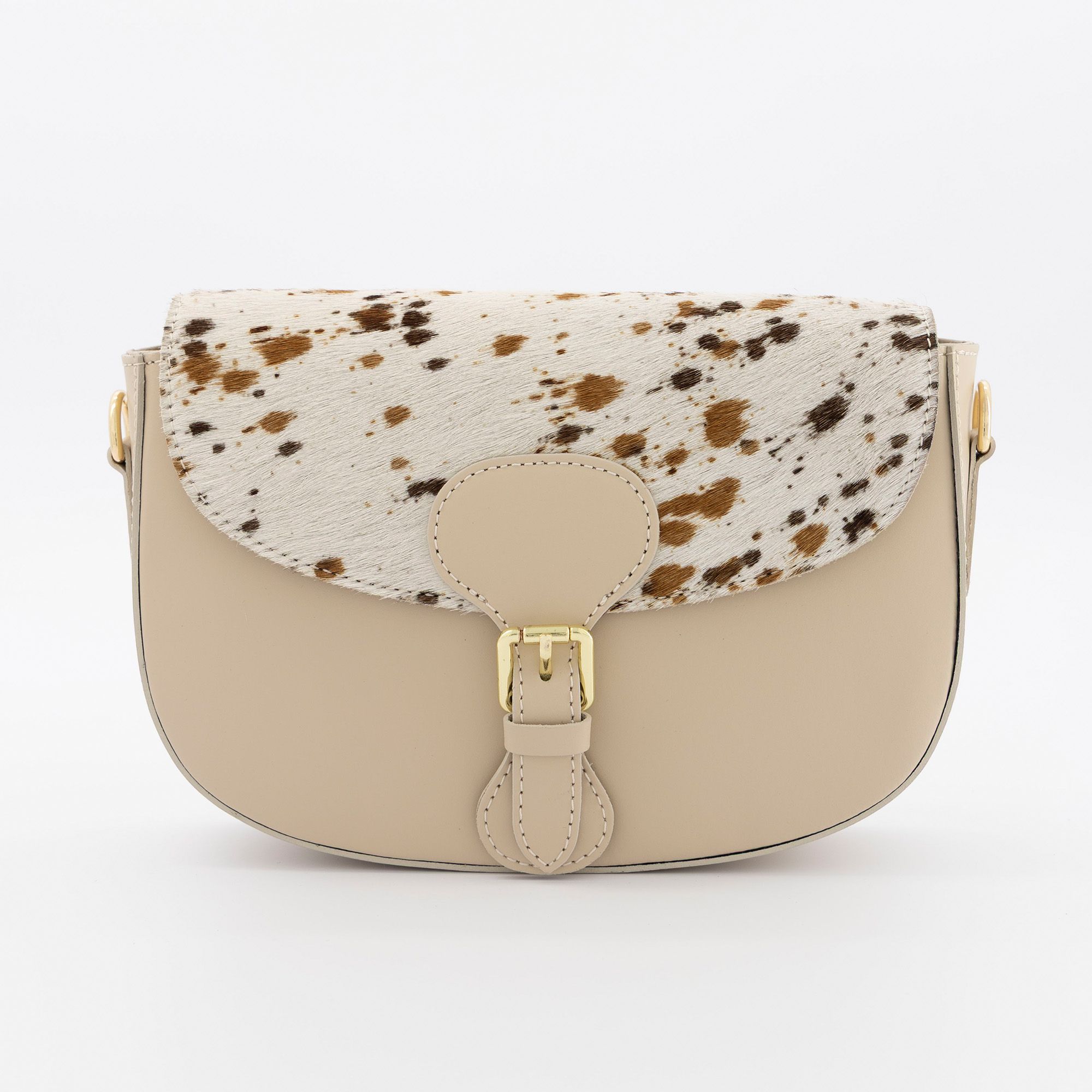 Elba Tuscany
Borsa a tracolla
Ametista in pelle
e patta in cavallino