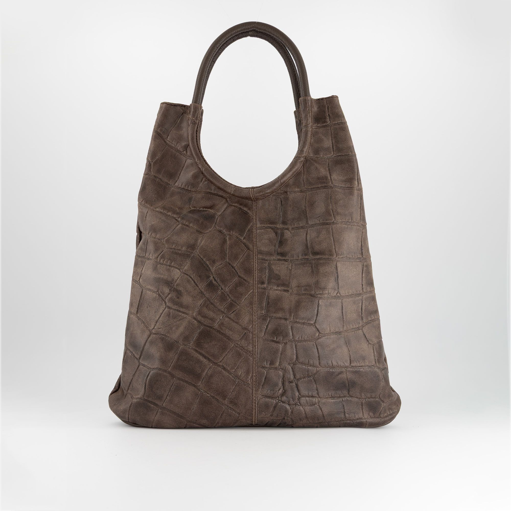 Le Corone Bags
Borsa a spalla
Ally Oblo in pelle
stampa alligatore