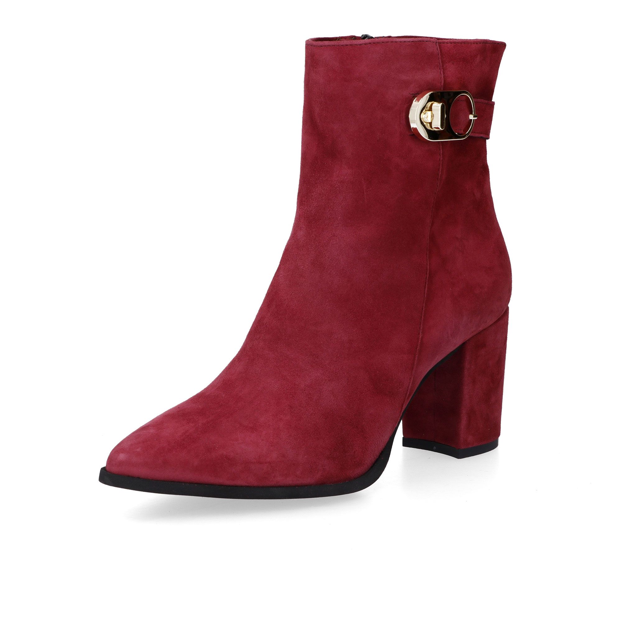 Galieti
Stivaletti in pelle
scamosciata con zip
tacco 8 cm