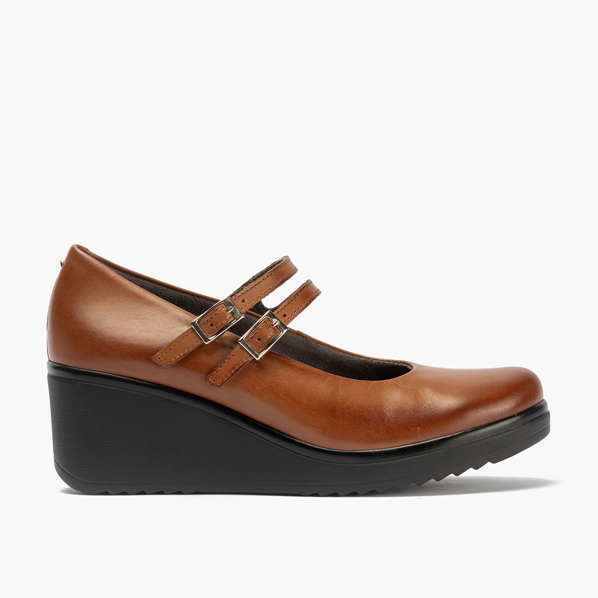 Pitillos
Mary Jane in pelle
con doppio cinturino
suola 6 cm