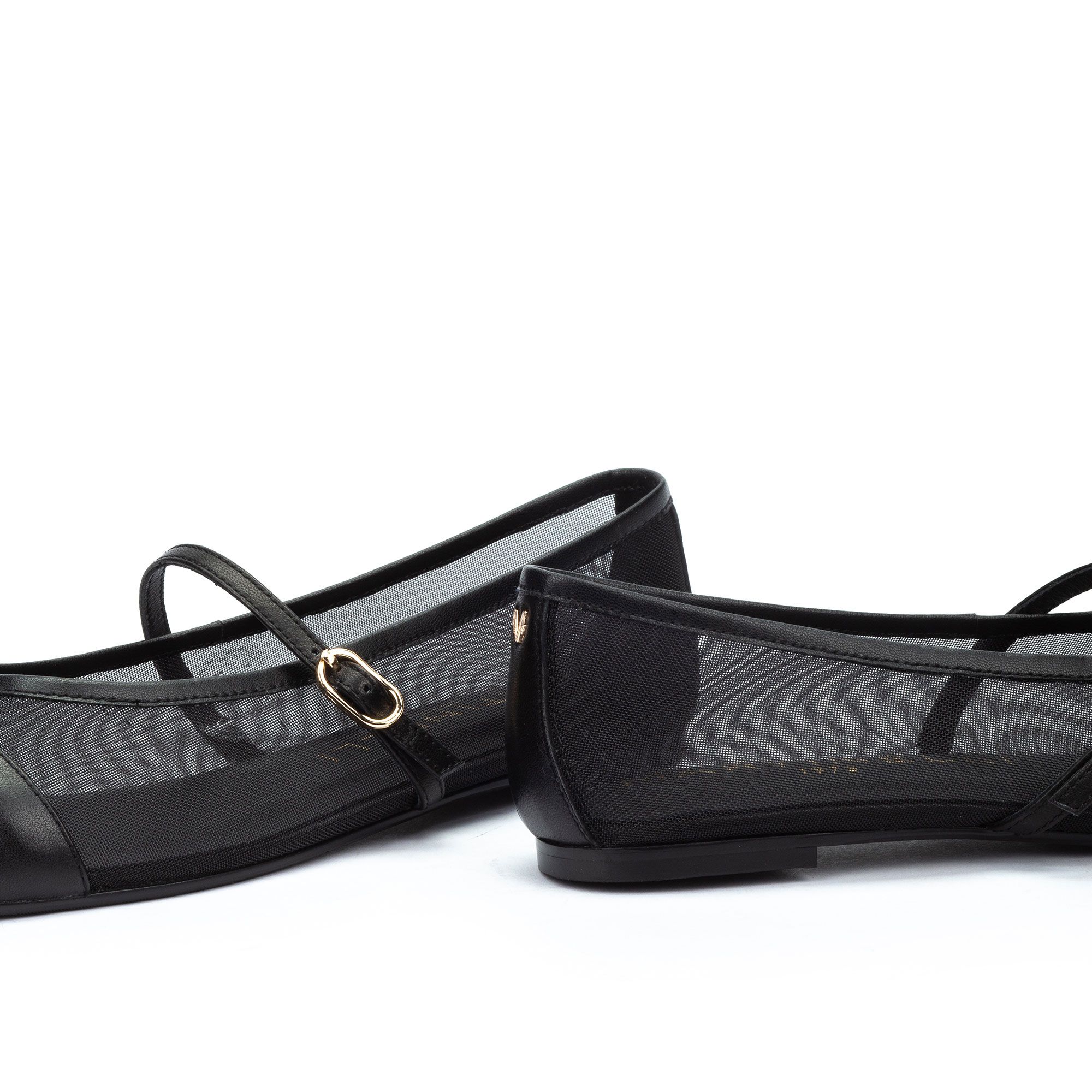 Martinelli Ballerine Mary Jane in pelle con cinturino e tacco 1cm