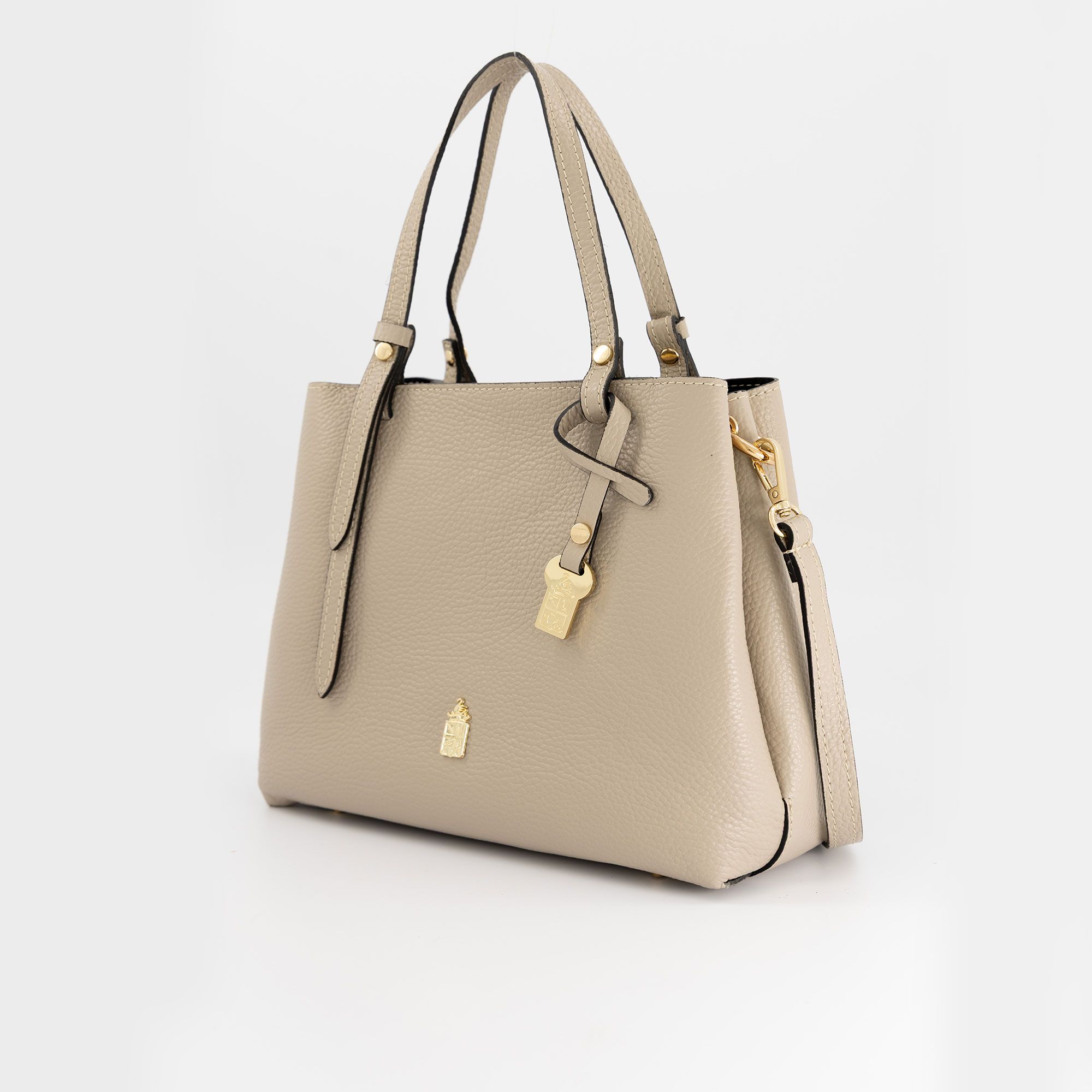 Franchetti Blond Borsa a mano con tracolla staccabile