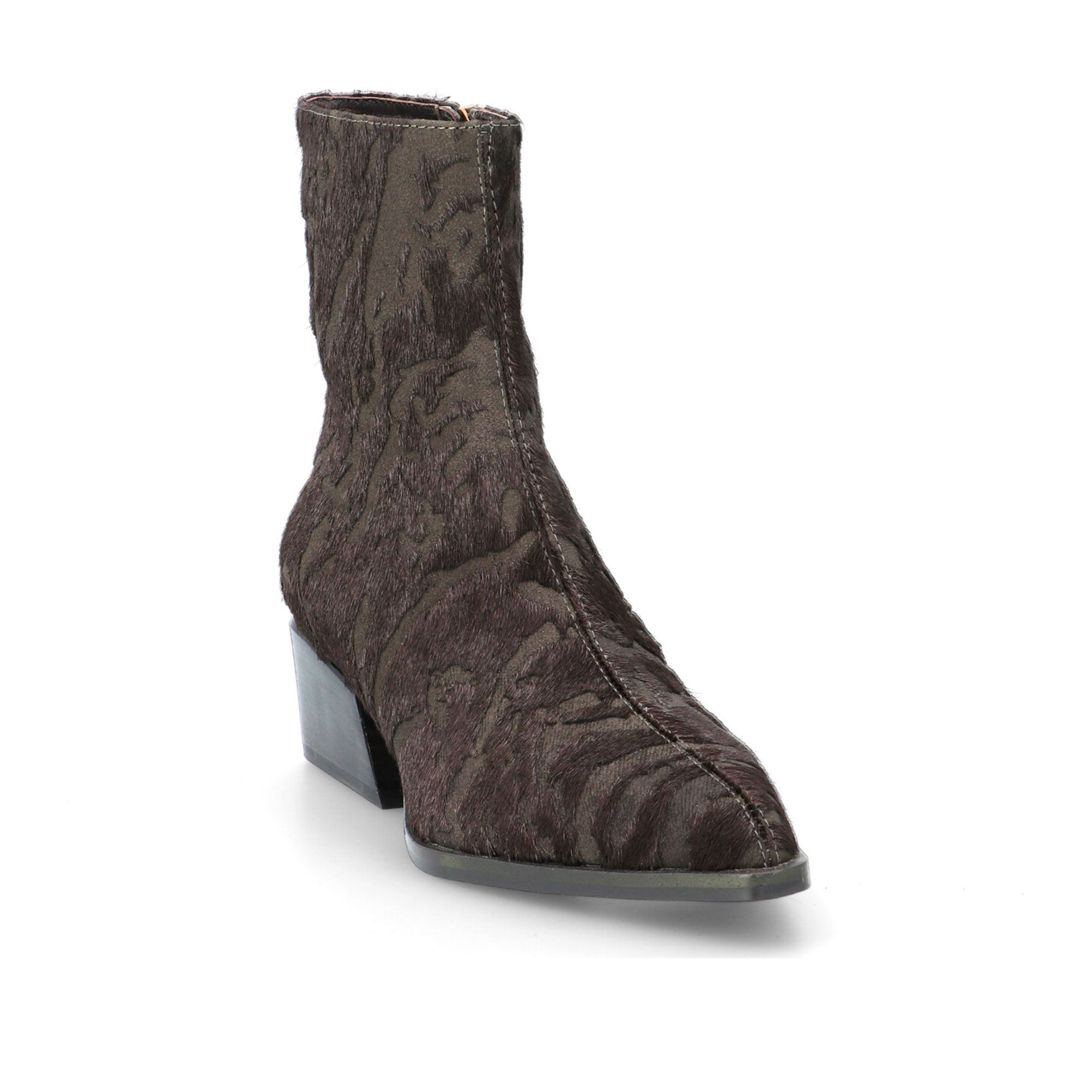 Cris Vergré
Stivaletti texani in
pelle con zip e
tacco 5 cm