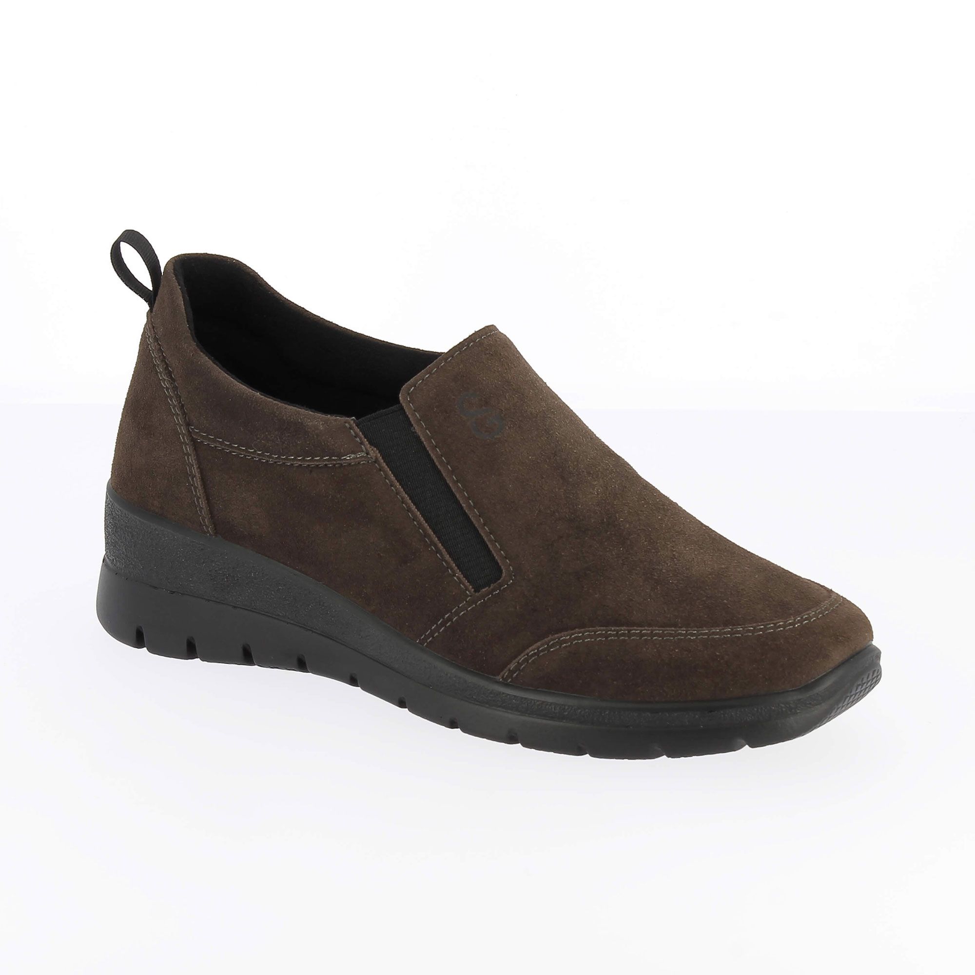 Sanagens
Slip on effetto
scamosciato con
soletto imbottito