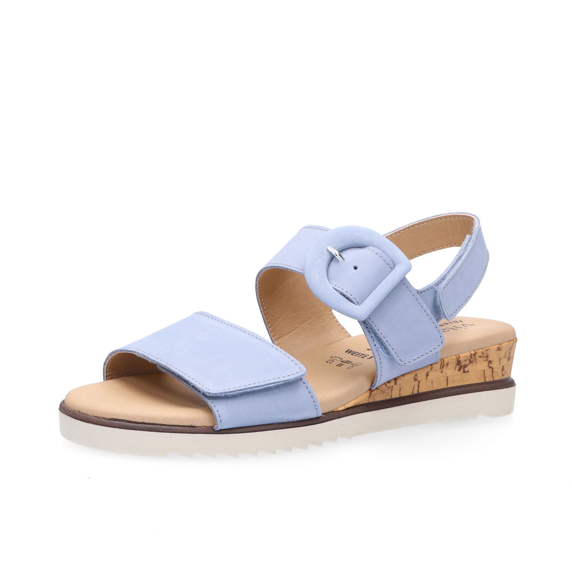 Vitaform
Sandali in pelle
scamosciata con
suola 3,5cm