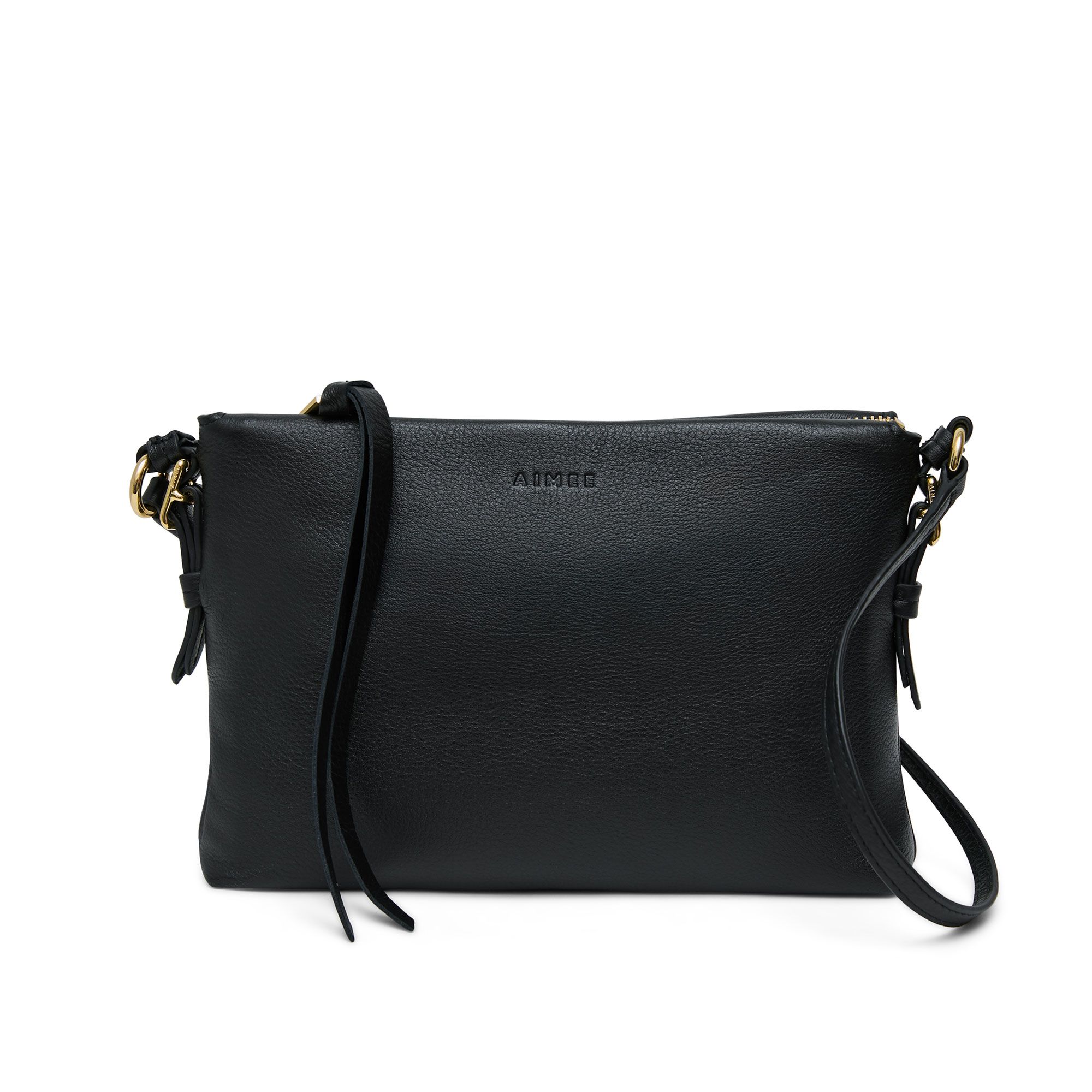 Aimee Kestenberg Borsa a spalla in pelle con tracolla regolabile