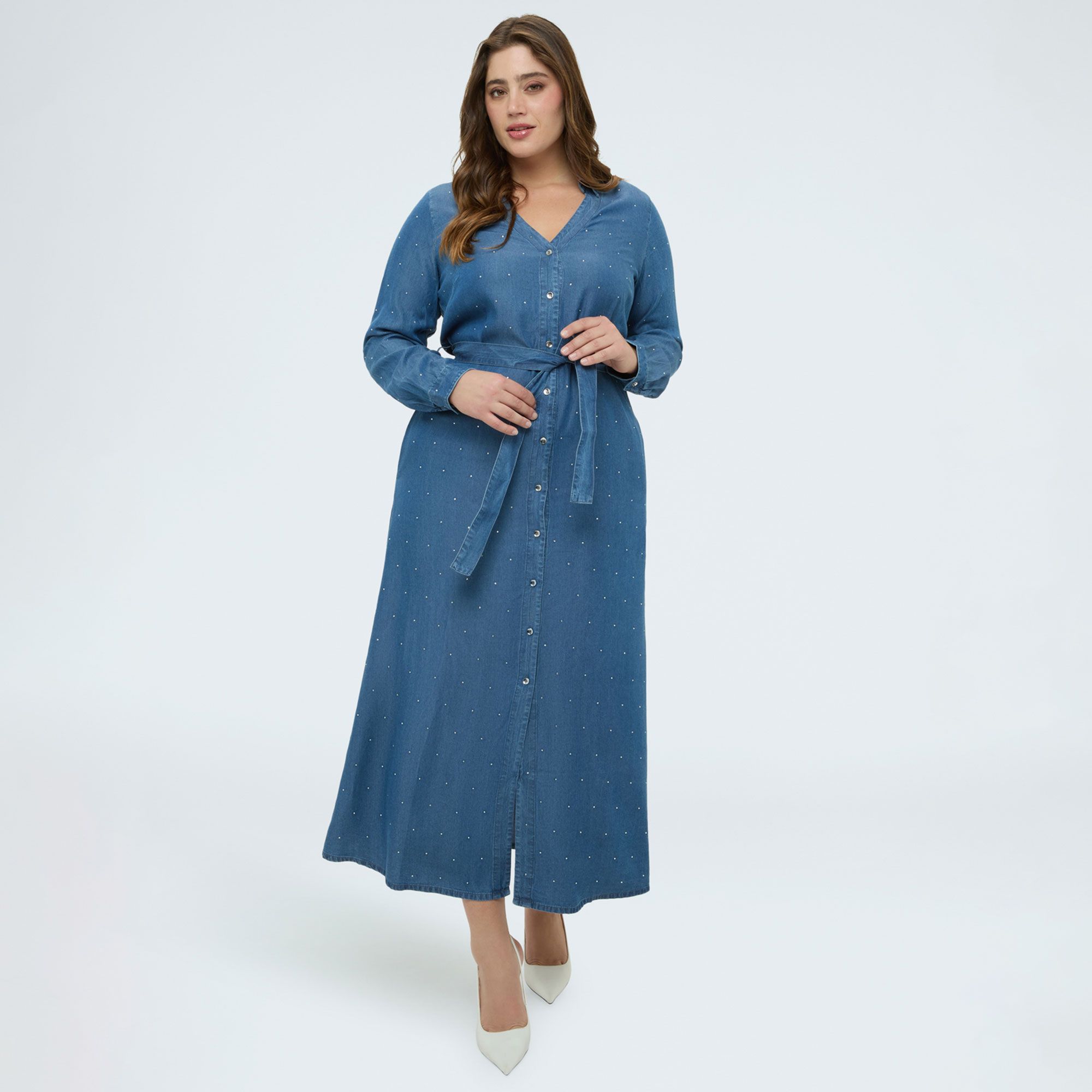 Fiorella Rubino
Abito lungo
chemisier
in denim