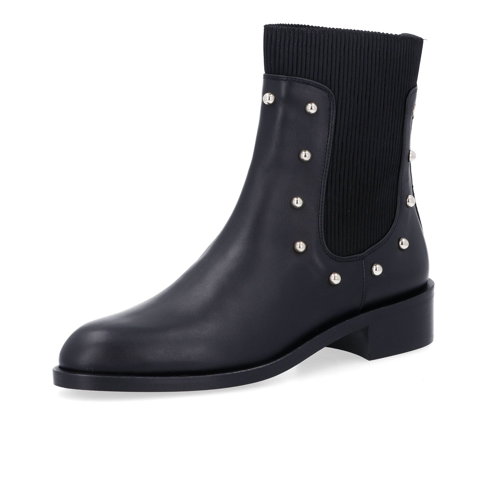 Martinelli
Stivaletti Chelsea
in pelle con borchie
e tacco 3,5cm