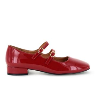 ELLE
Ballerine Mary Jane
in pelle verniciata
con tacco 2,5cm