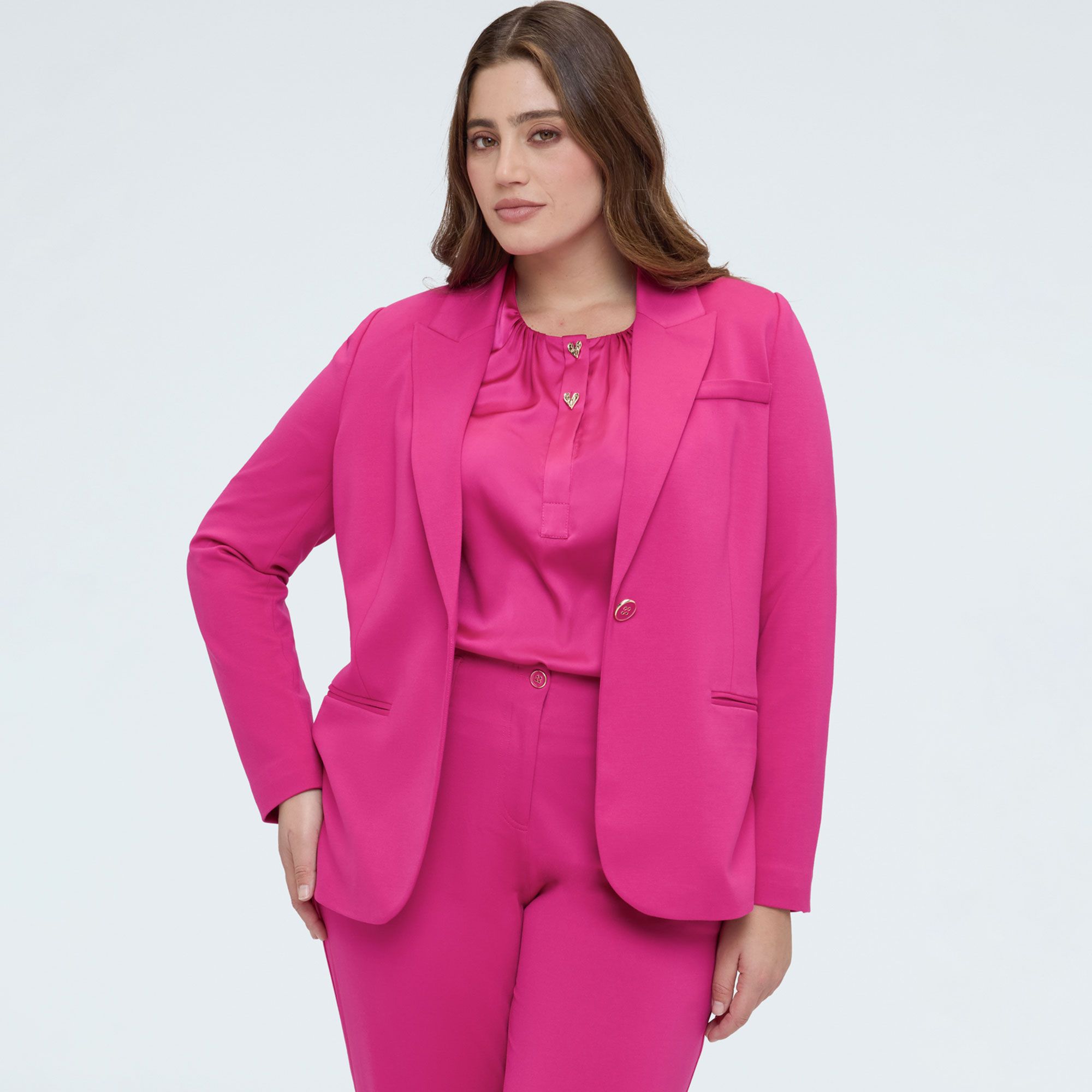 Fiorella Rubino
Giacca monopetto
in punto Milano
con tasche