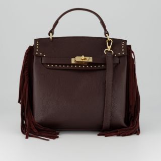 Le Corone Bags
Borsa a mano
Ketty Frange in pelle
con frange