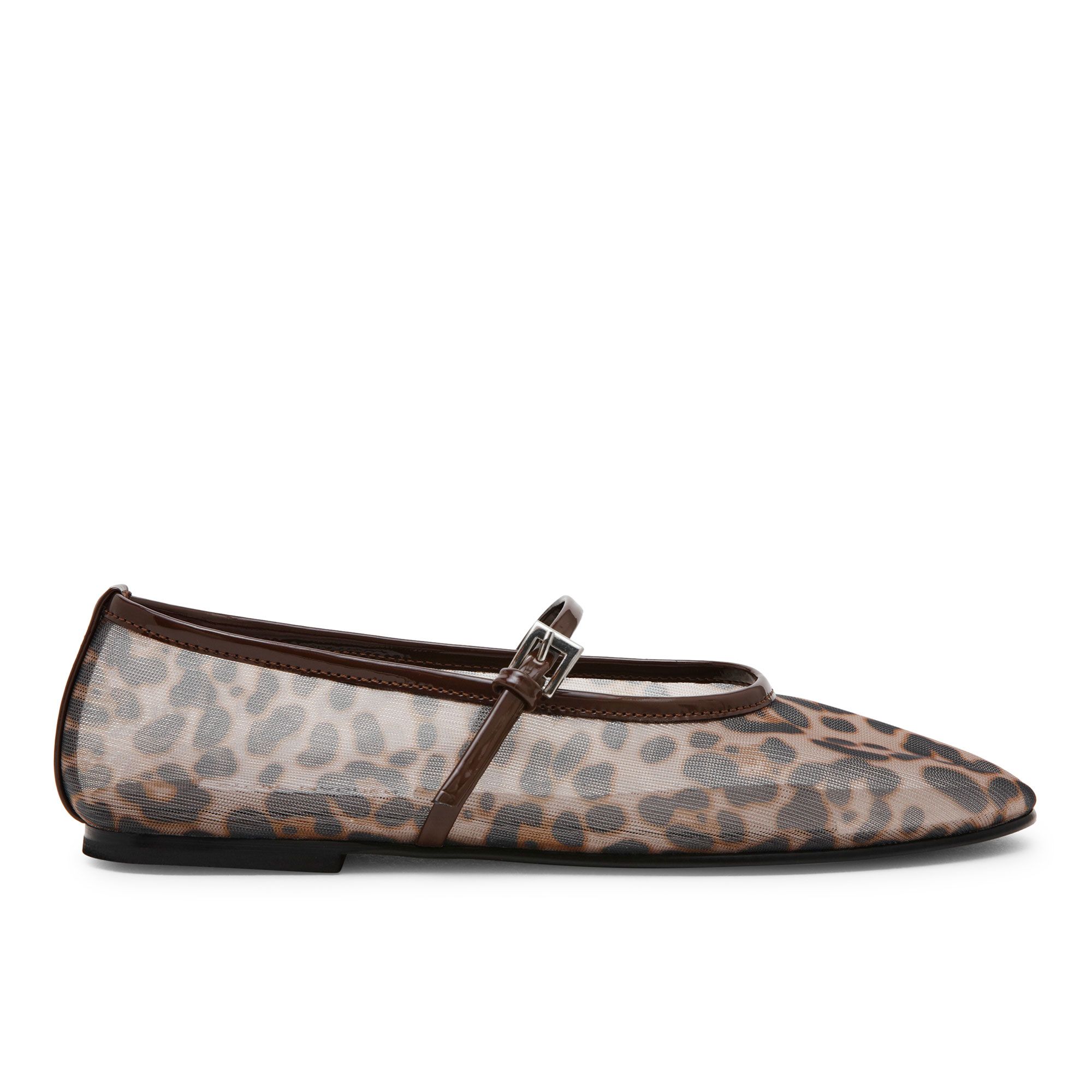 Steve Madden Ballerine in stampa animalier leopardata con tacco 1 cm