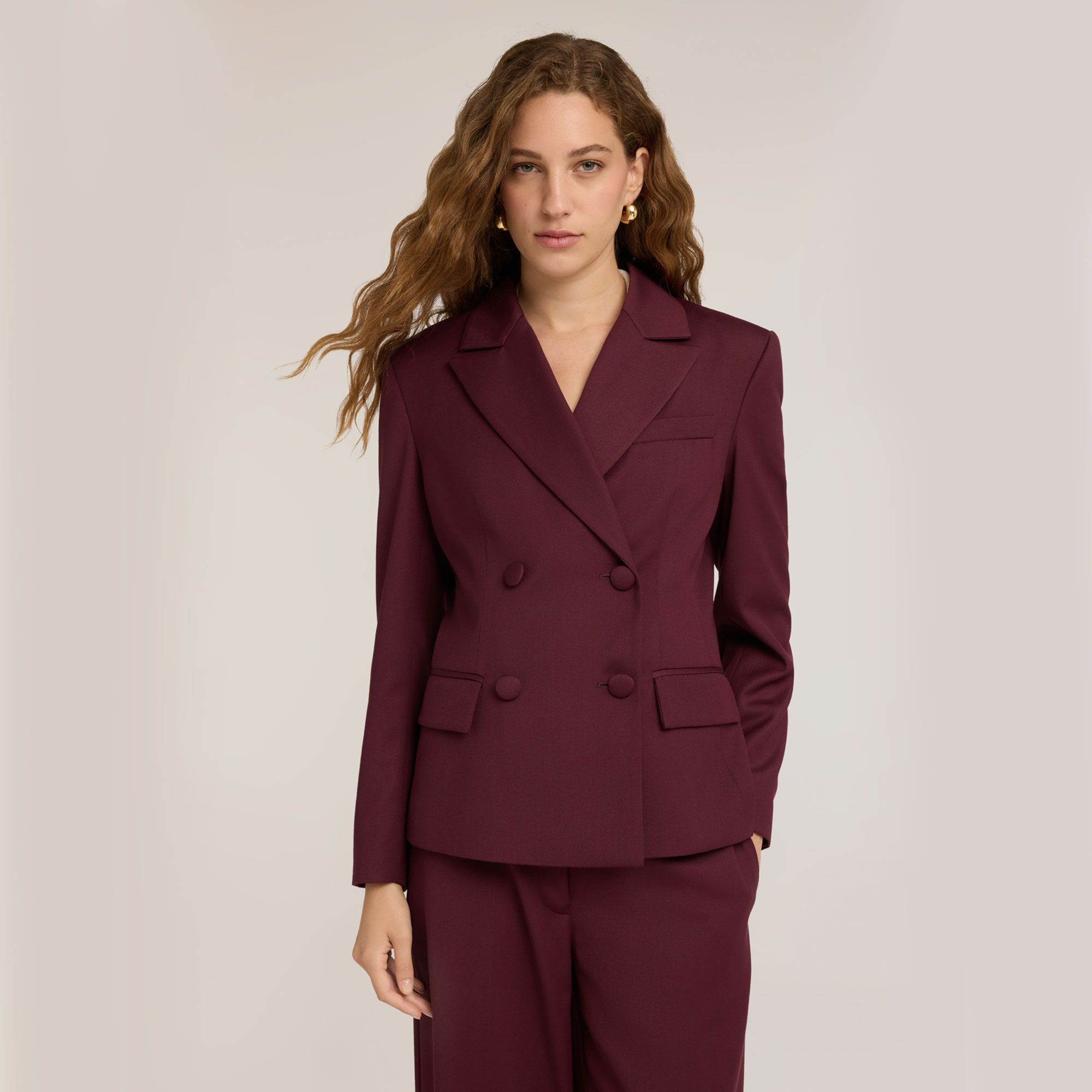 Motivi
Blazer doppiopetto
a maniche lunghe
con tashe