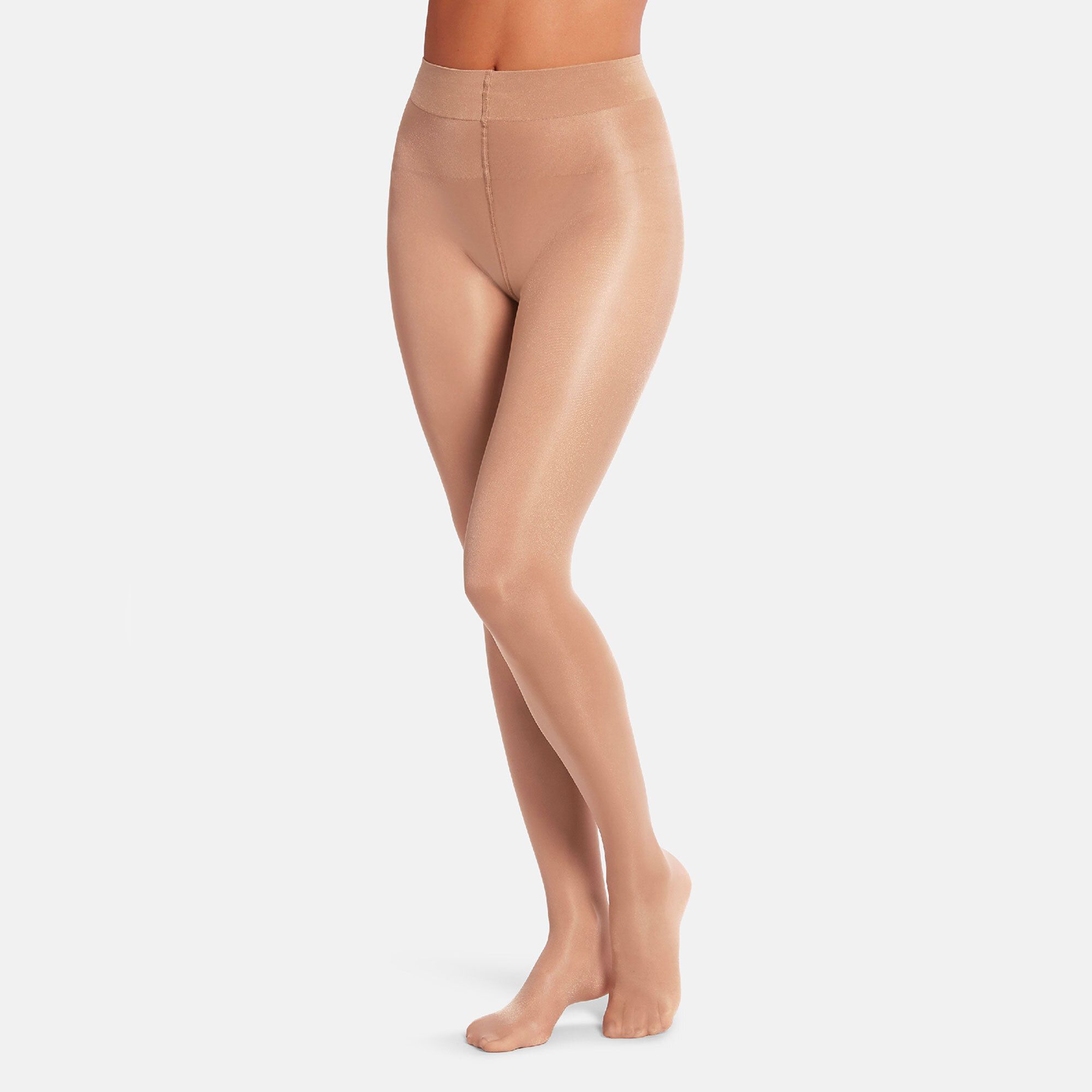 Image of Wolford Collant 20 denari effetto satinato con banda elastica061