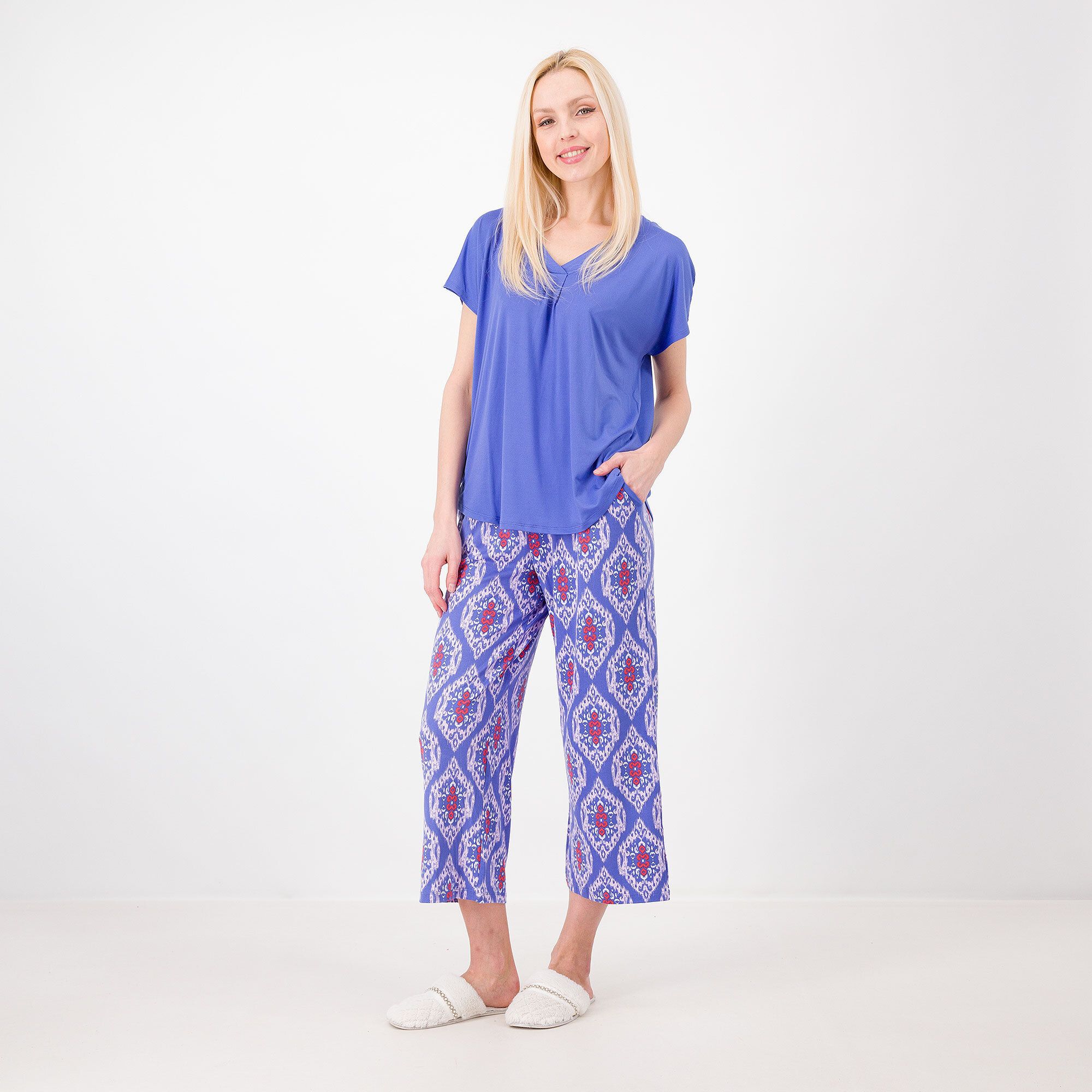 QVC Carole Hochman Pigiama: maglia e pantaloni