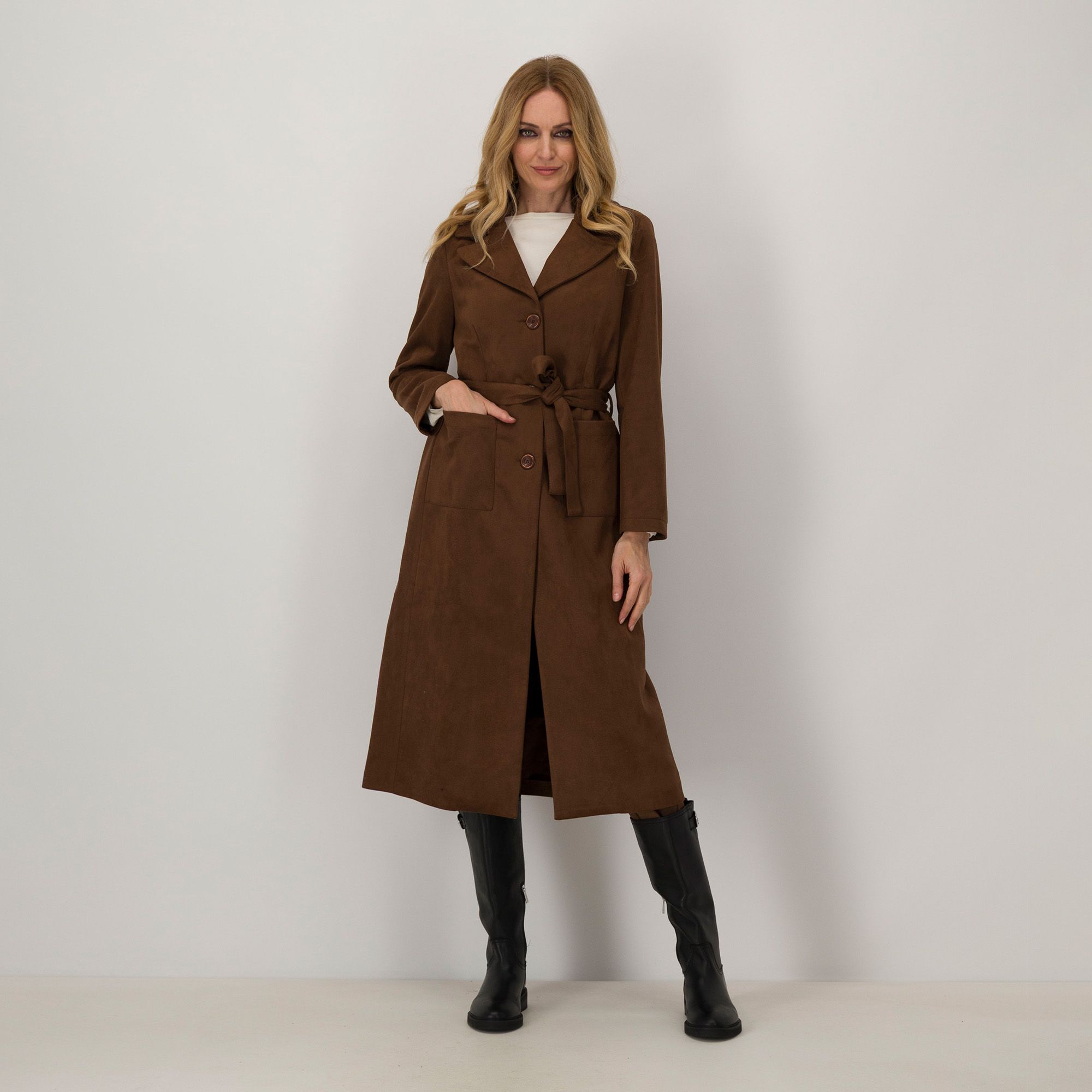 Officina della Moda
Trench
con tasche