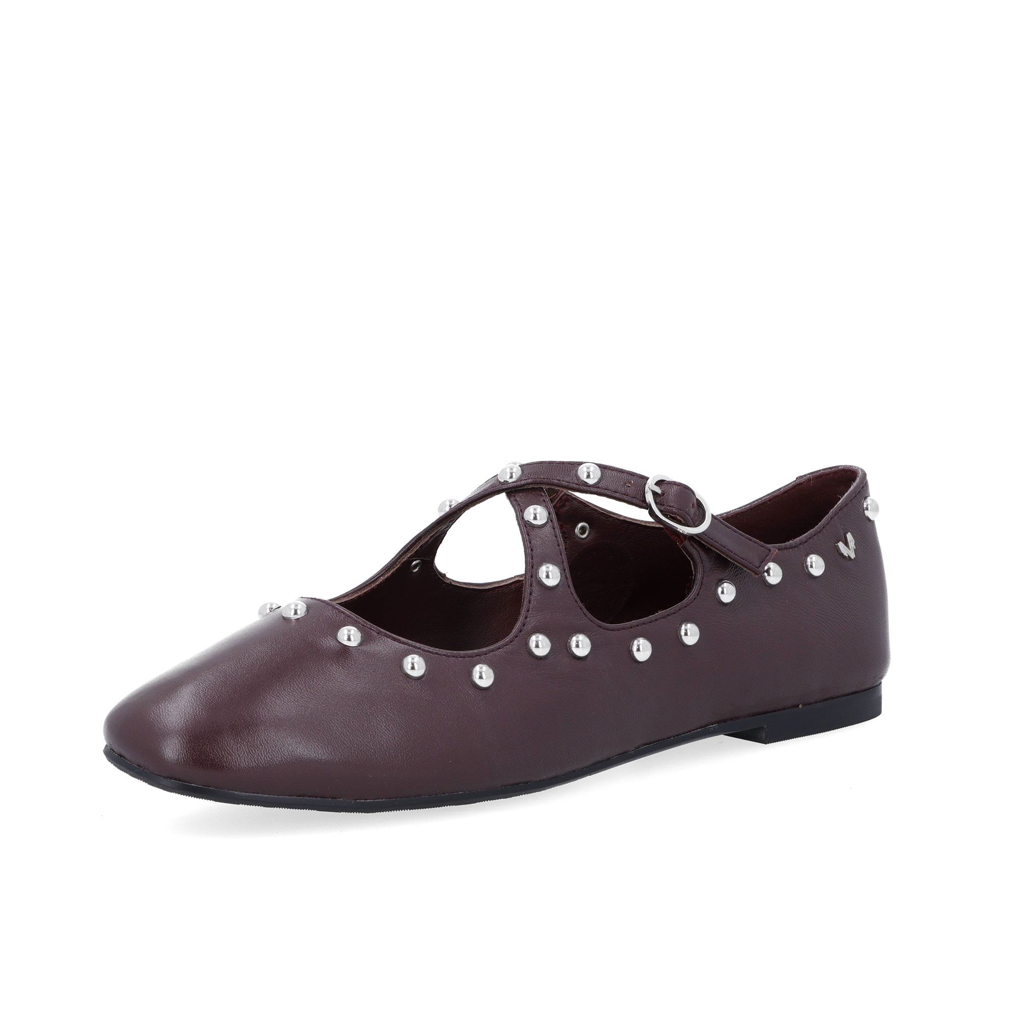 Martinelli
Ballerine in pelle
con cinturini
e borchie