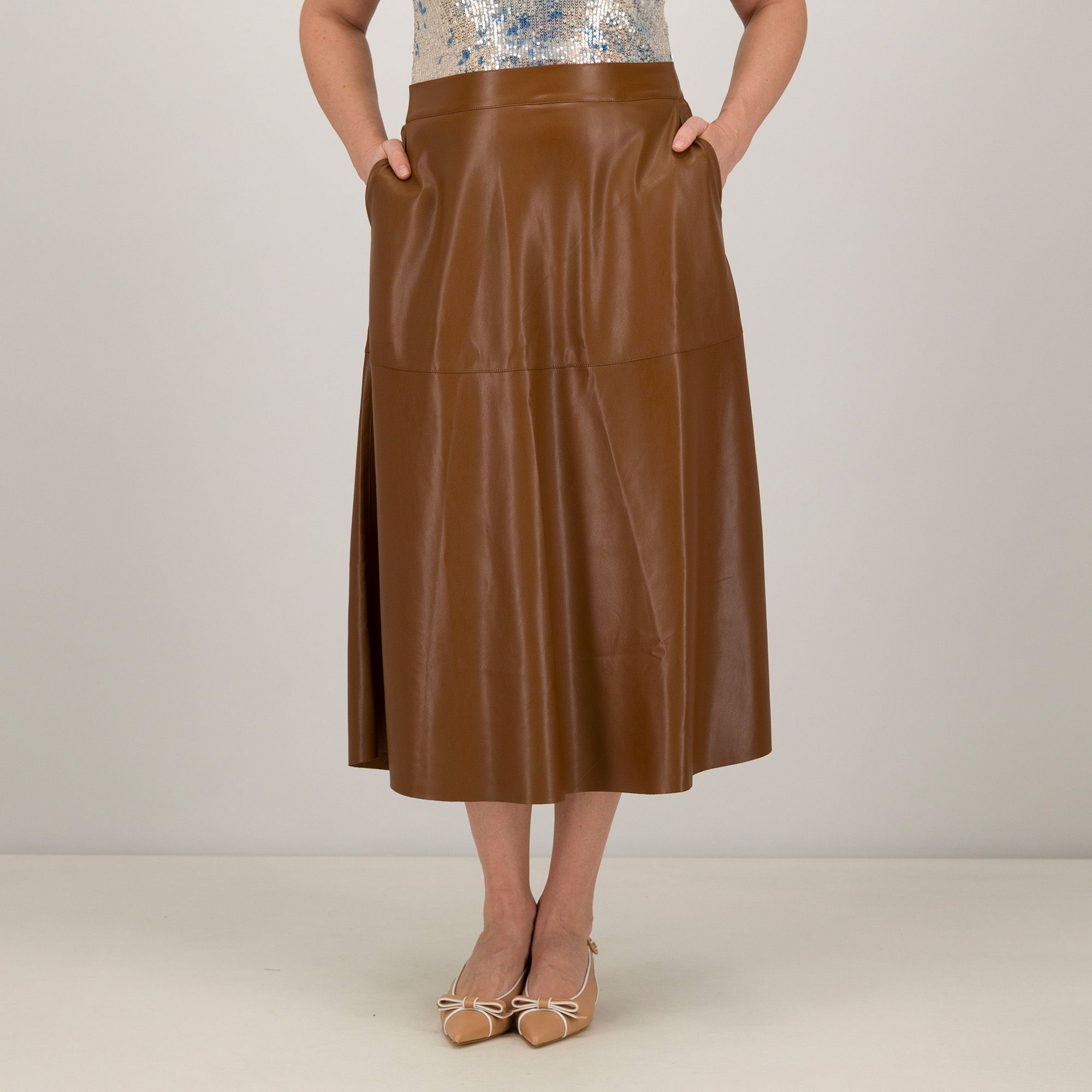 SottoMarino
Gonna linea ad A
in tessuto spalmato