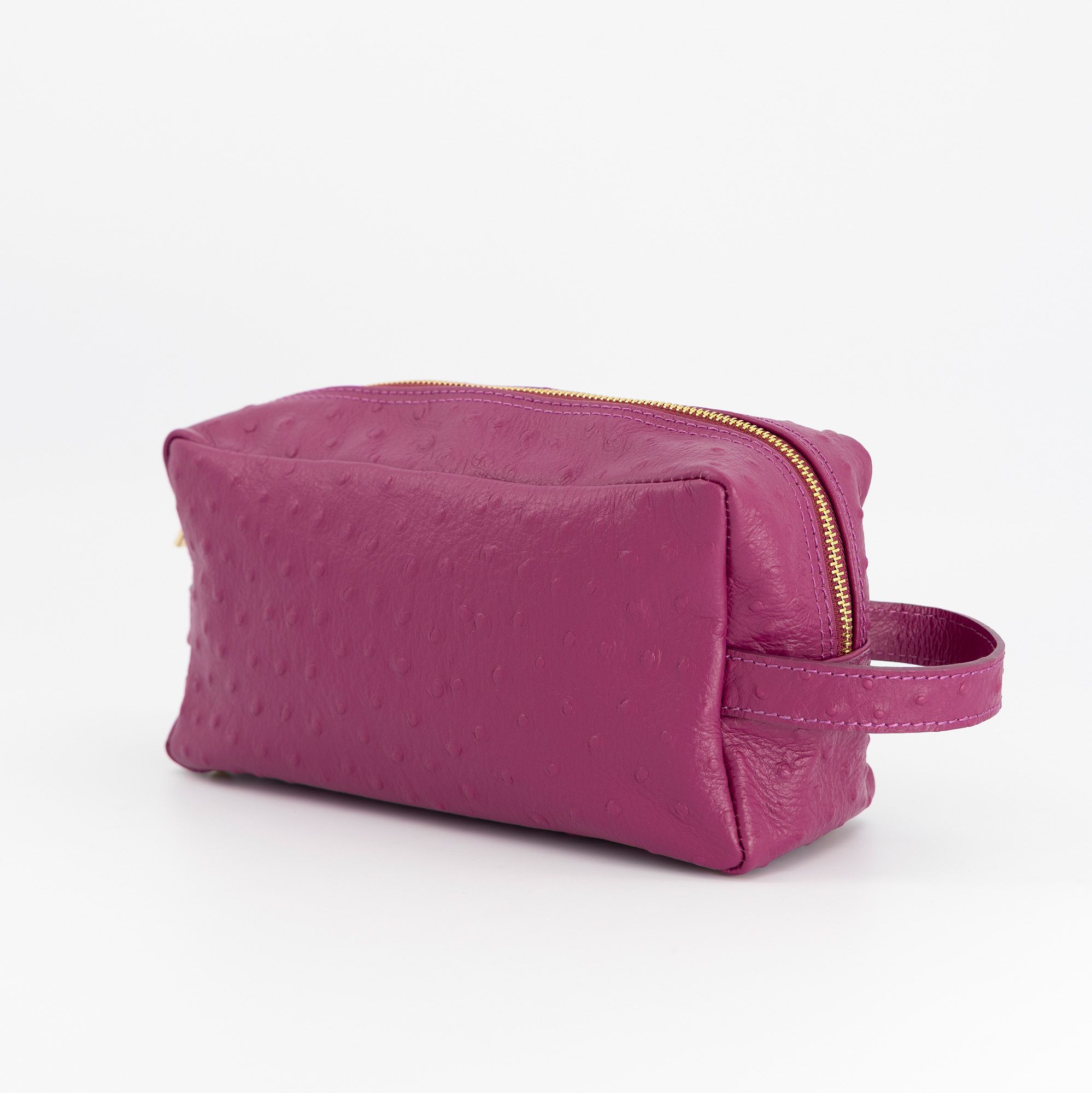 Le Corone Bags Beauty case in pelle con manichetto laterale