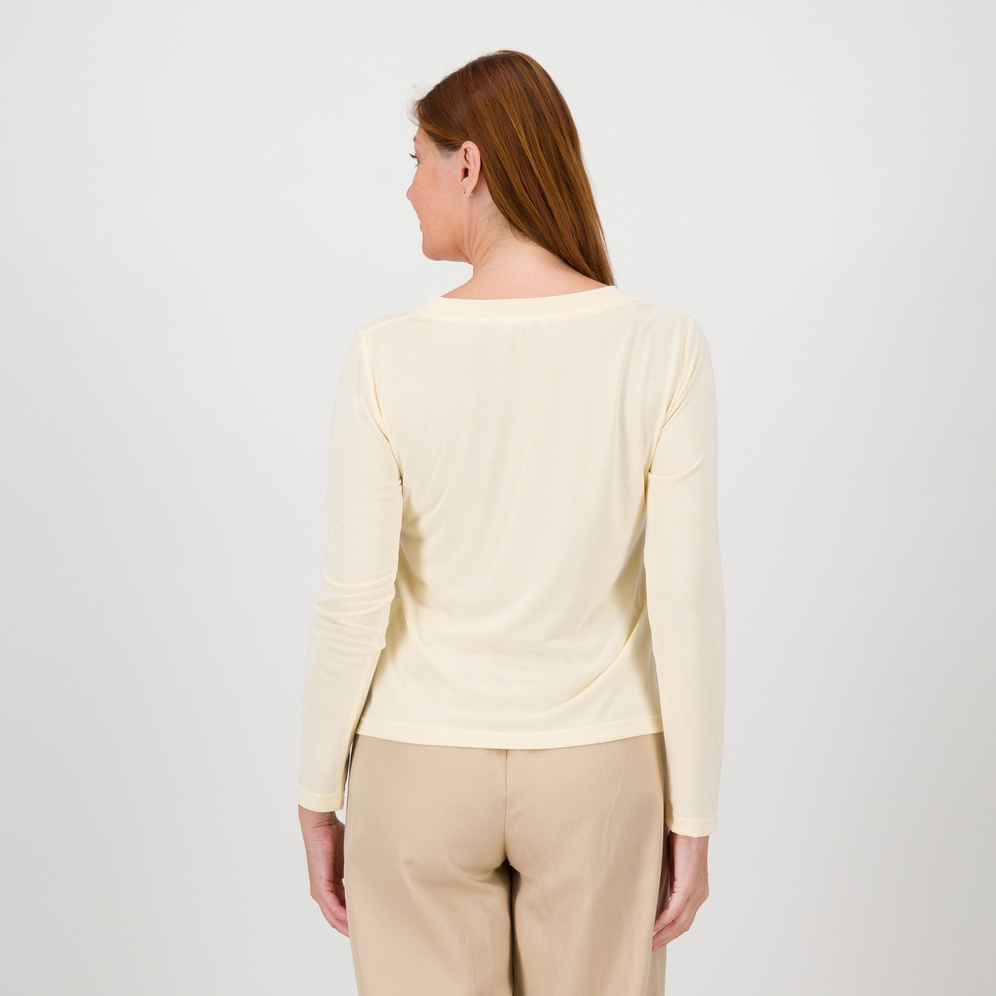 M’ama Maglia a maniiche lunghe con scollo a giro