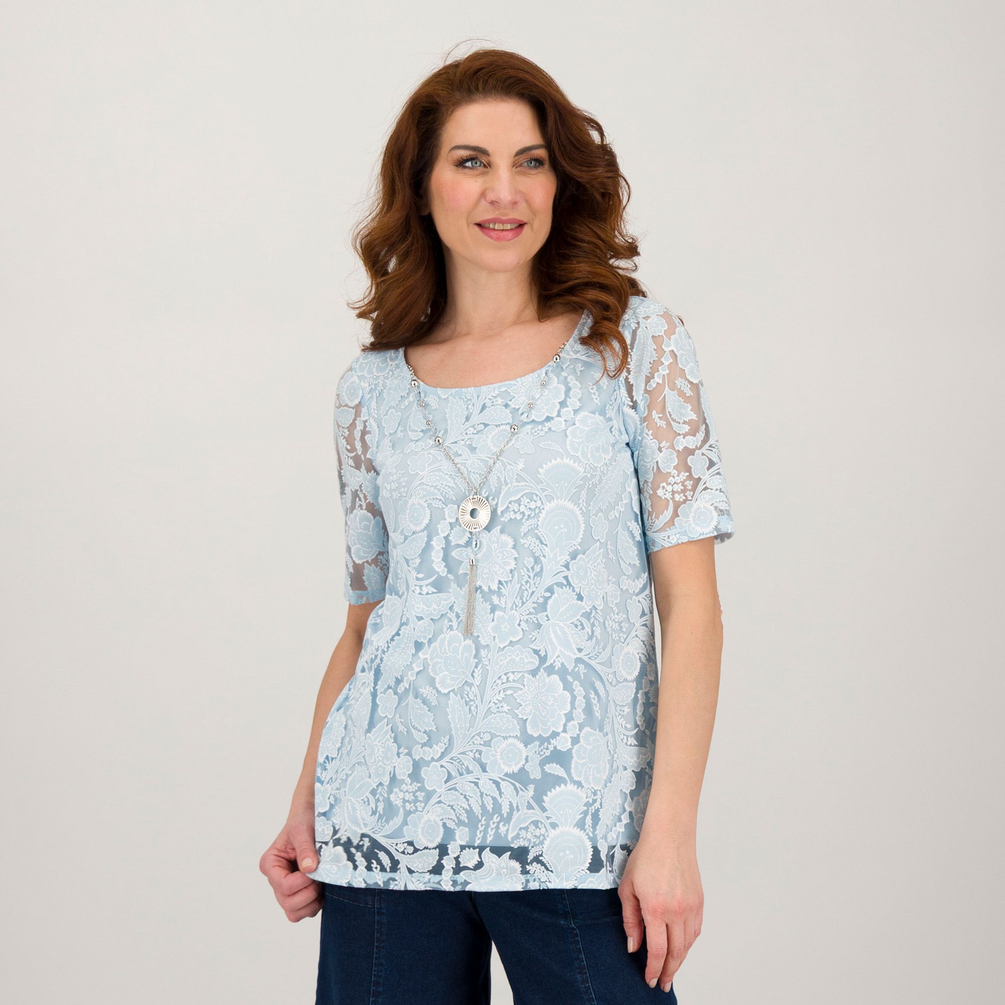 Nina Leonard
Blusa in misto
viscosa
fantasia floreale