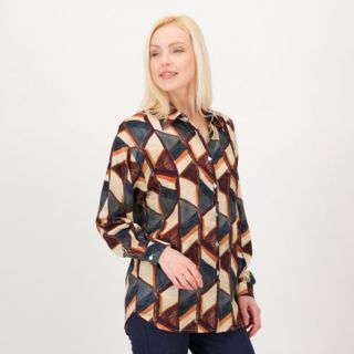SottoMarino
Camicia in viscosa
fantasia a maniche
lunghe