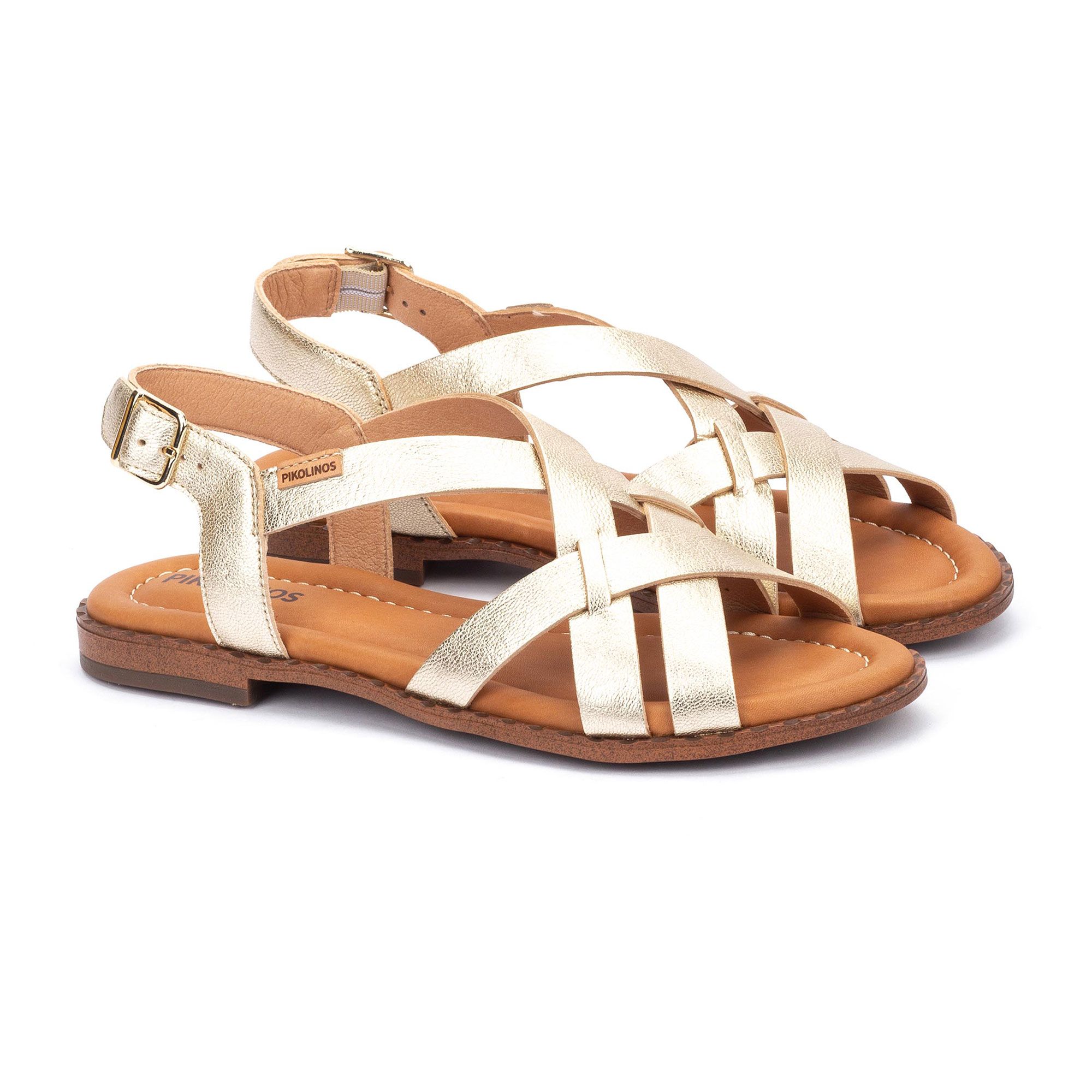 Pikolinos
Sandalo in pelle
Fascette multicolore
Cinturino con fibbia