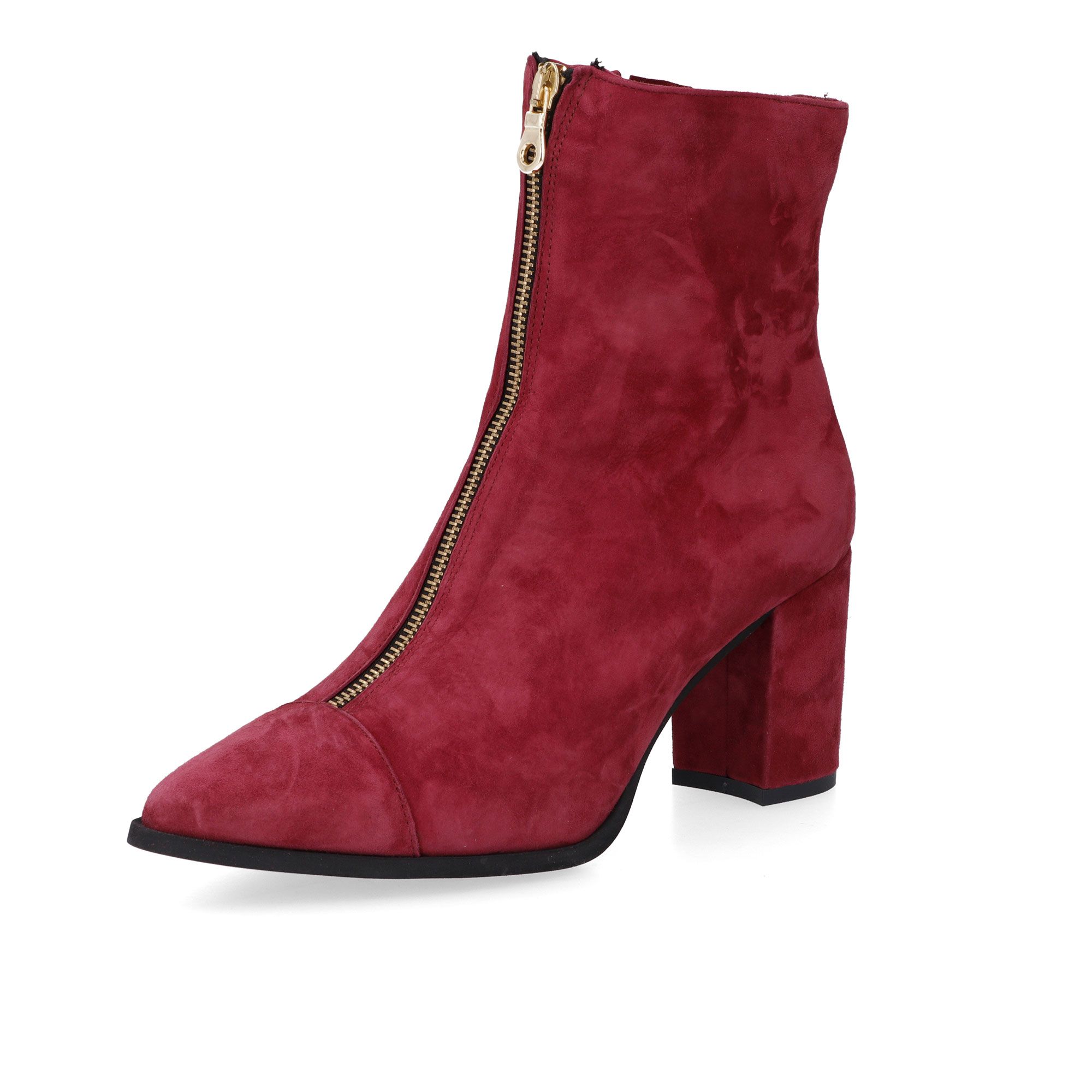 Galieti
Stivaletti in pelle
scamosciata con zip
tacco 8 cm