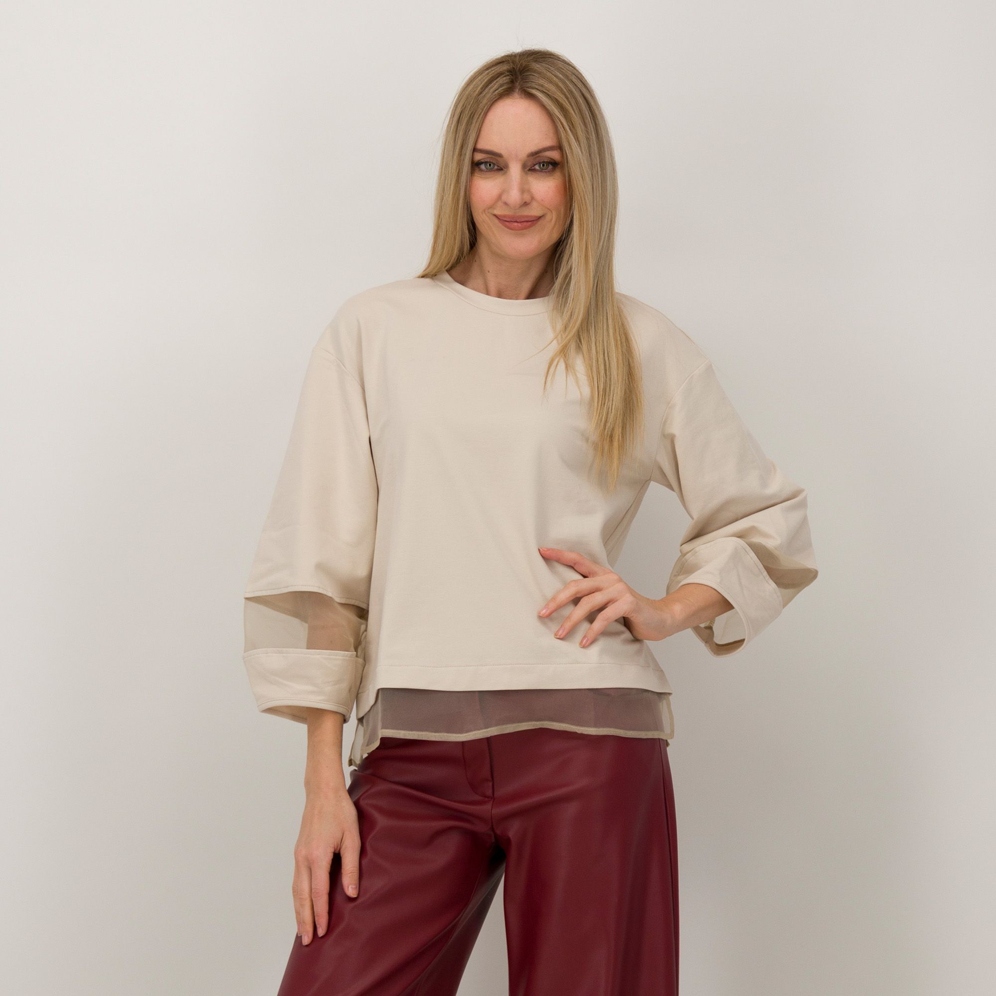 Olly Doo
Maglia in felpa
di cotone stretch