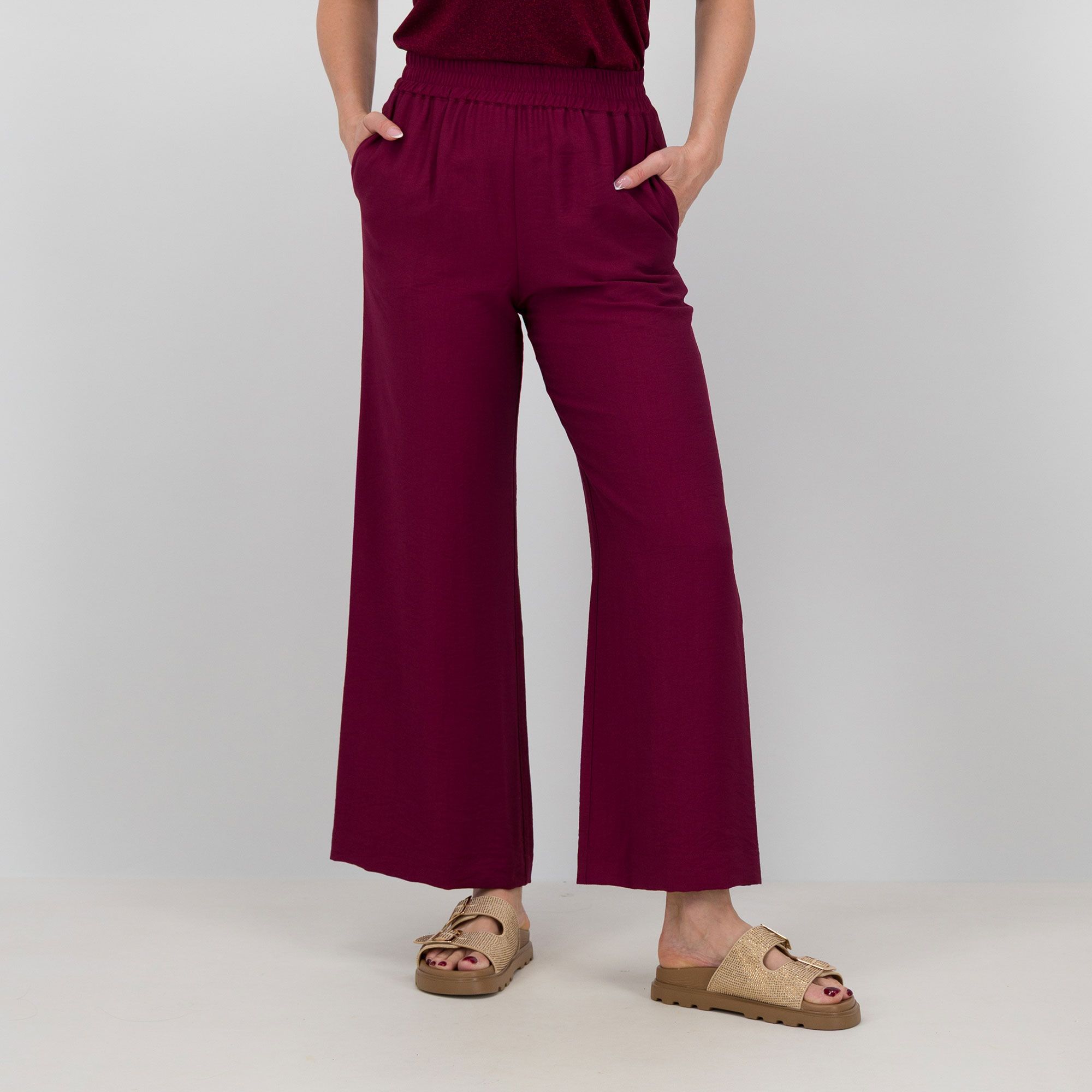 Caterina Lancini
Pantaloni ampi
con elastico
anche Petite