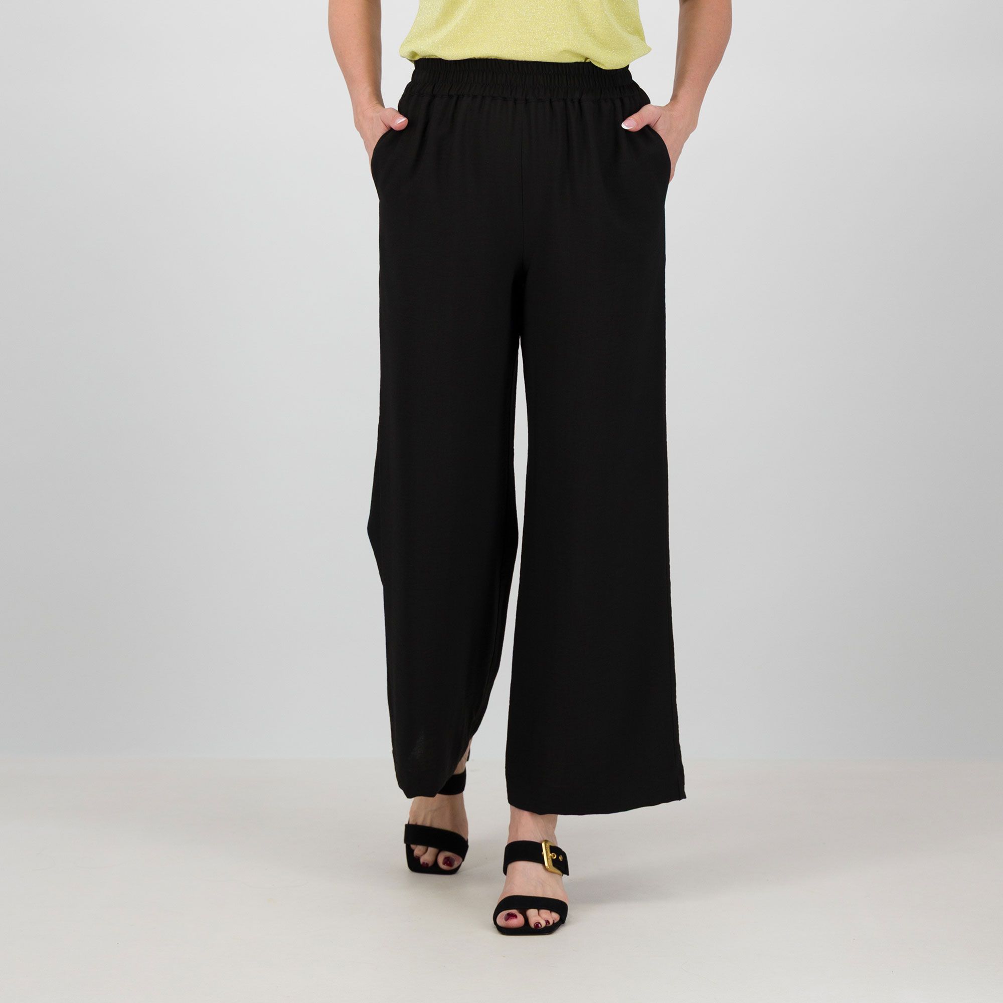 Caterina Lancini Pantaloni ampi con elastico anche Petite