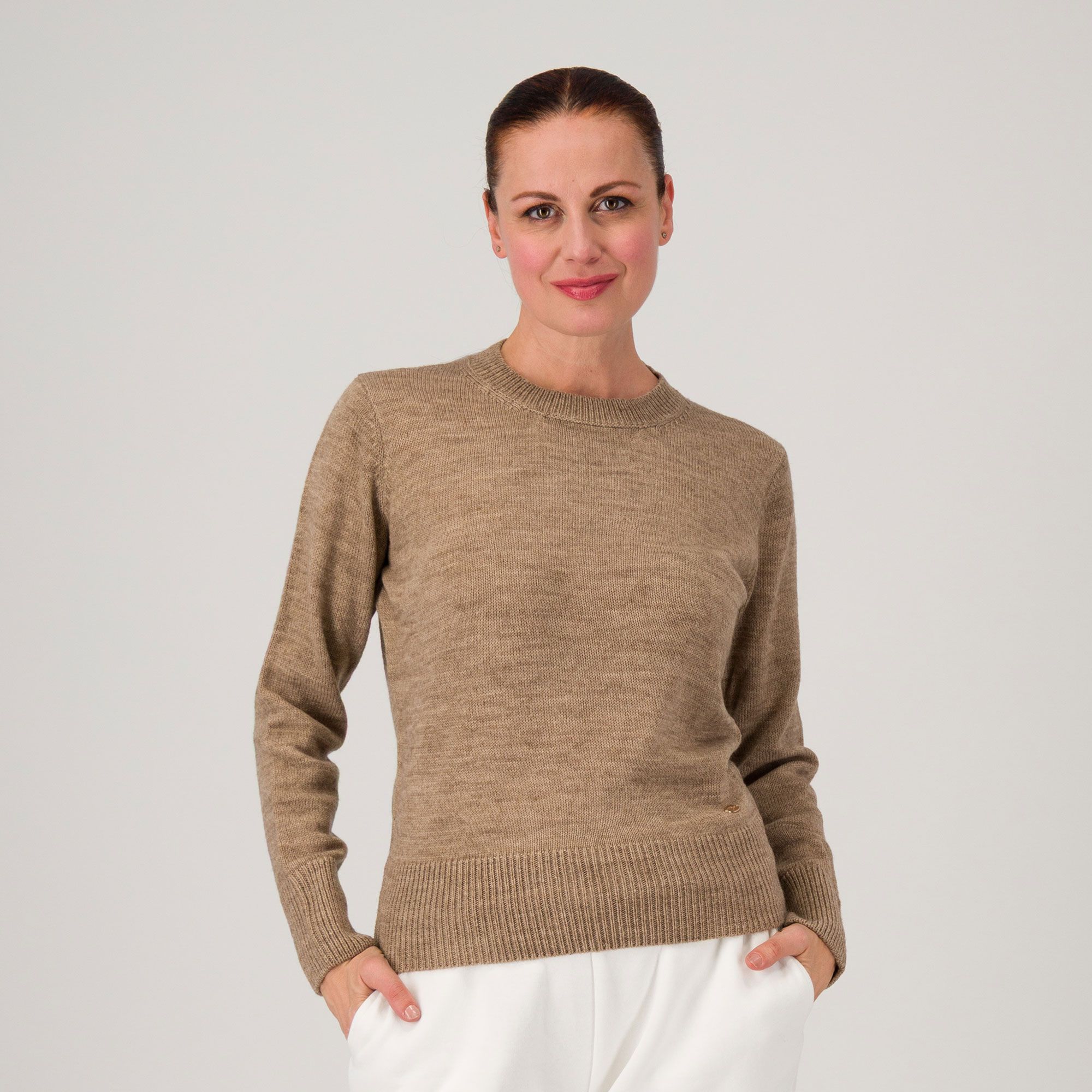No Limits
Maglia girocollo
con lana