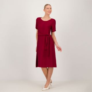 SottoMarino
Abito midi
con drappeggio
in misto viscosa