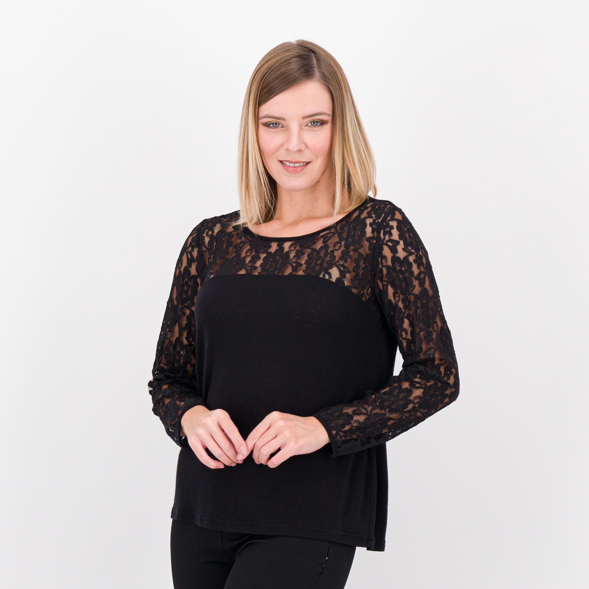 Image of Caterina Lancini Maglia con pizzo061