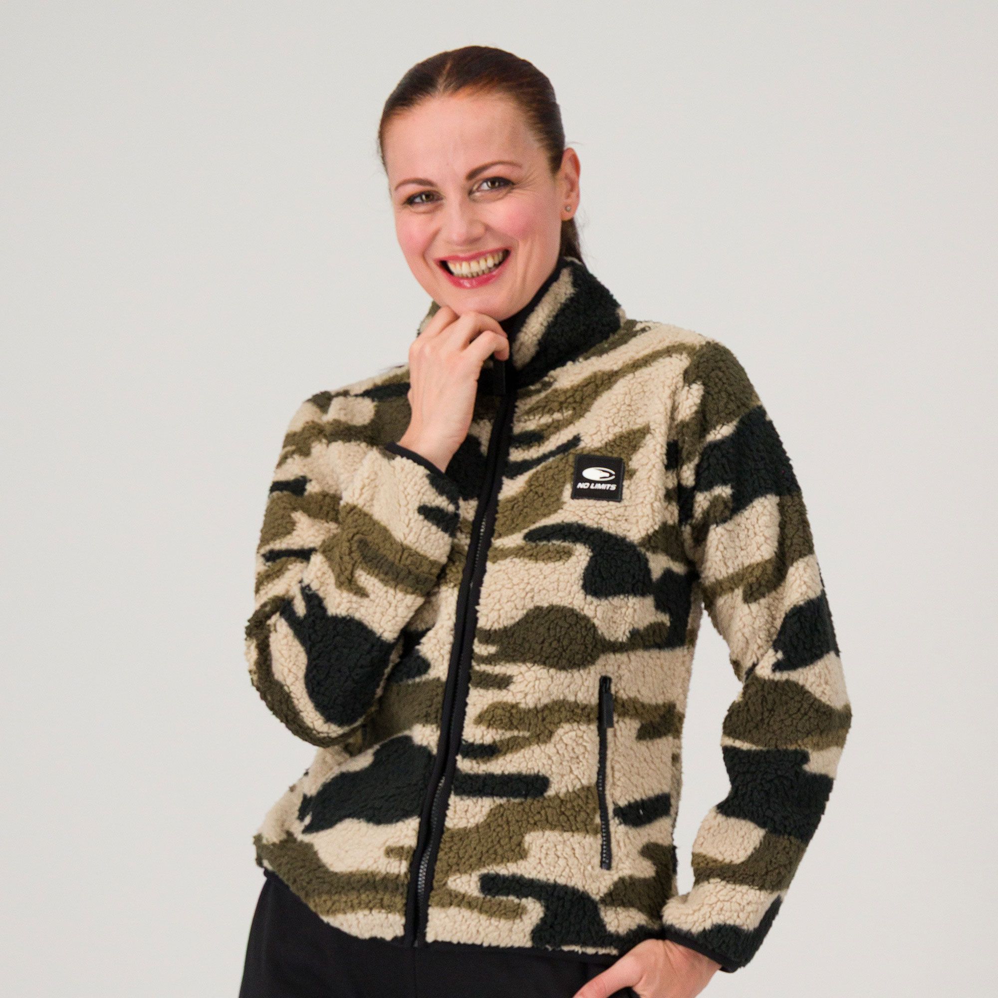 No Limits
Giacca in tessuto
teddy fantasia
camouflage
