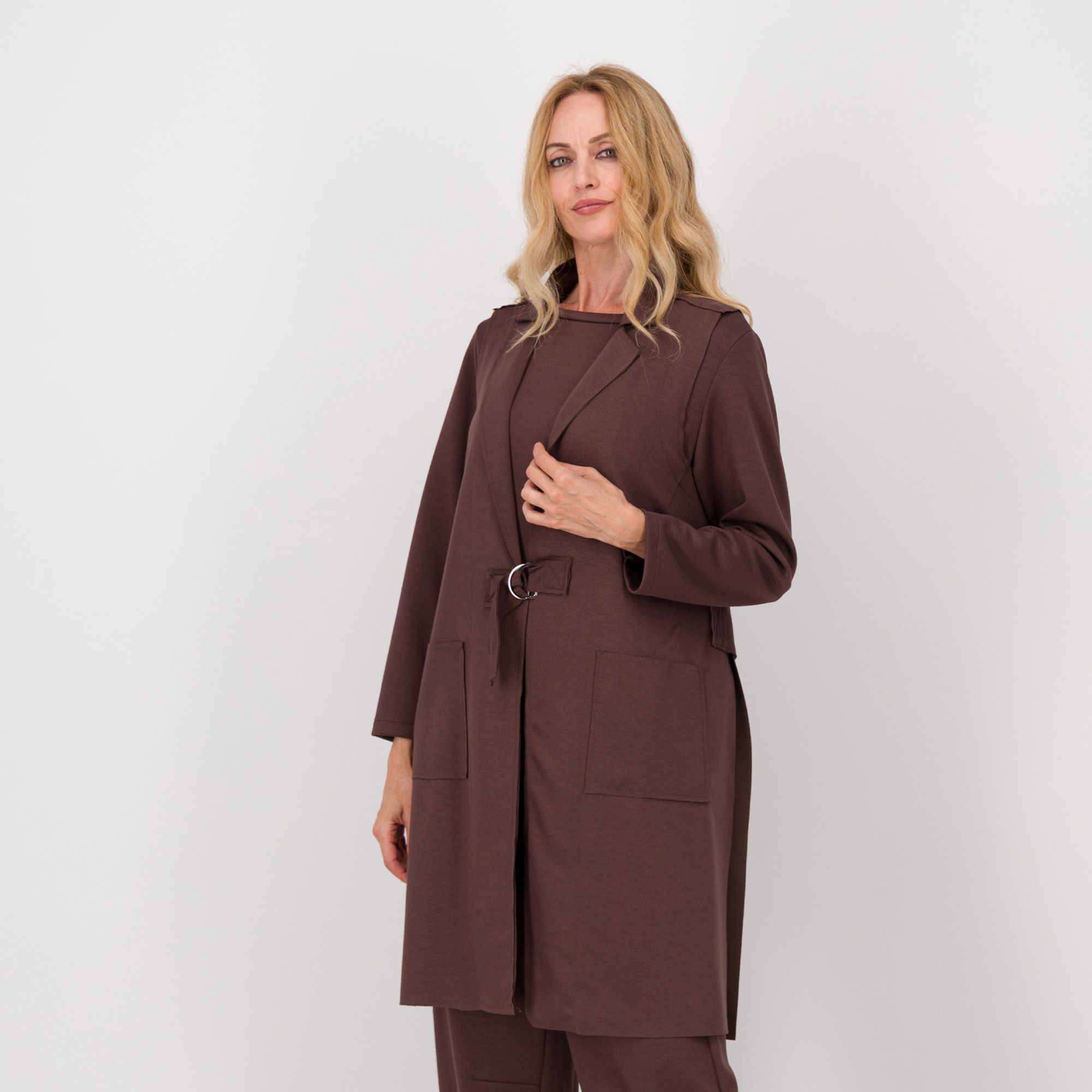 Lucrezia Sciortino
Gilet lungo
con tasche