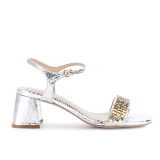 Cafè Noir
Sandali con fascia
decorata in strass
e tacco 6 cm