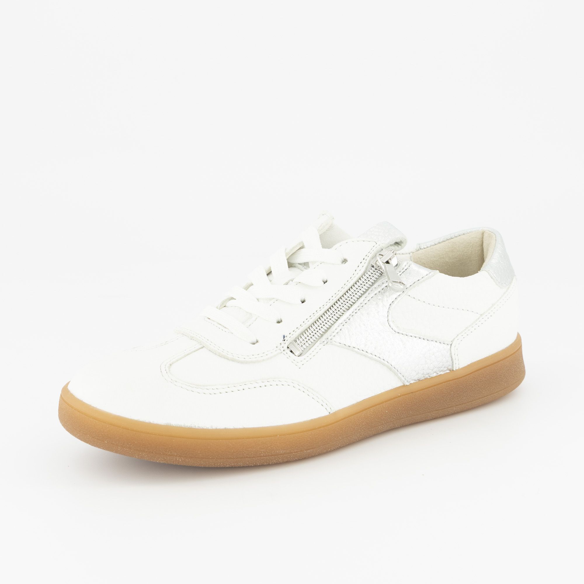 Vitaform
Sneaker in pelle
con dettagli laminati