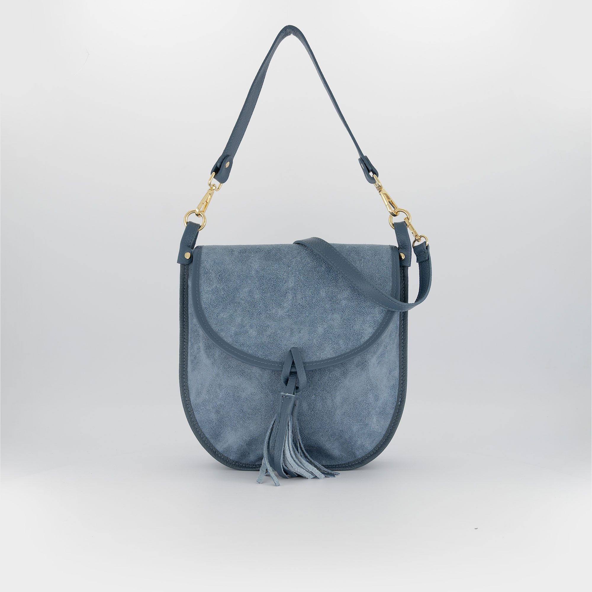 Le Corone Bags
Borsa Evy 26 a
spalla in pelle con
tracolla regolabile