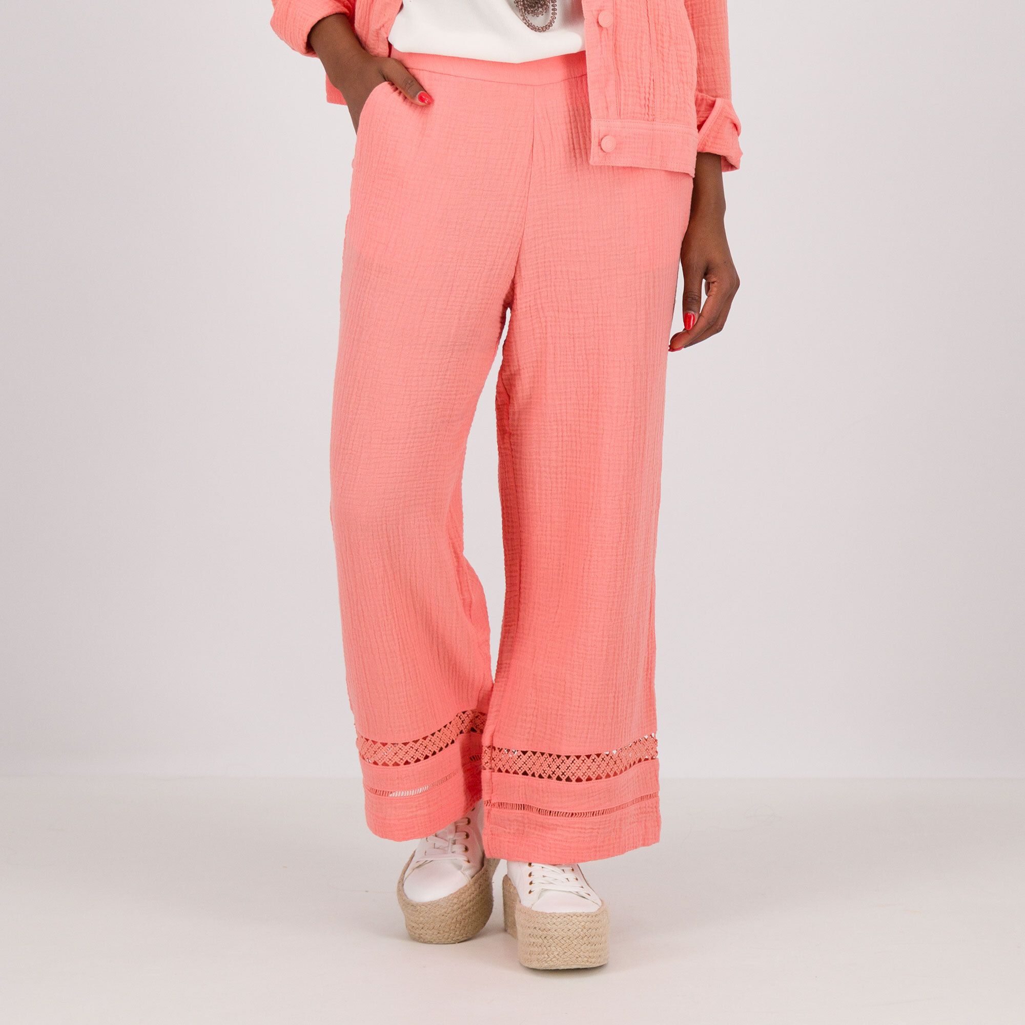 SHEIN Vintaside Kids I pantaloni a gamba larga per ragazze sono
